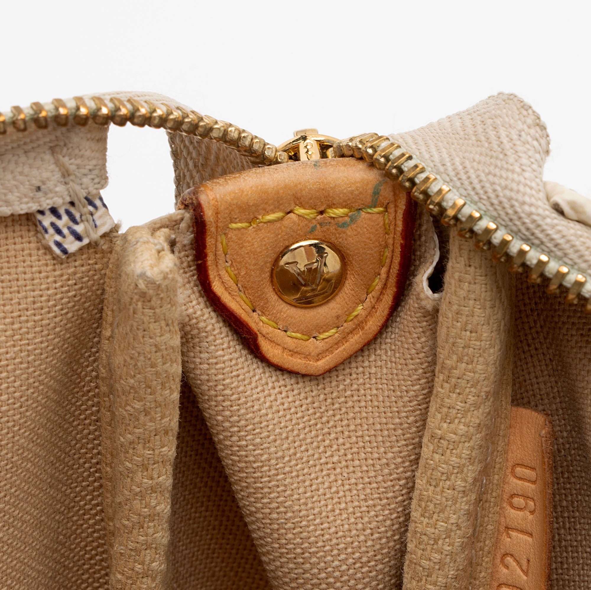 Louis Vuitton Damier Azur Eva Clutch (SHF-71oMG7)