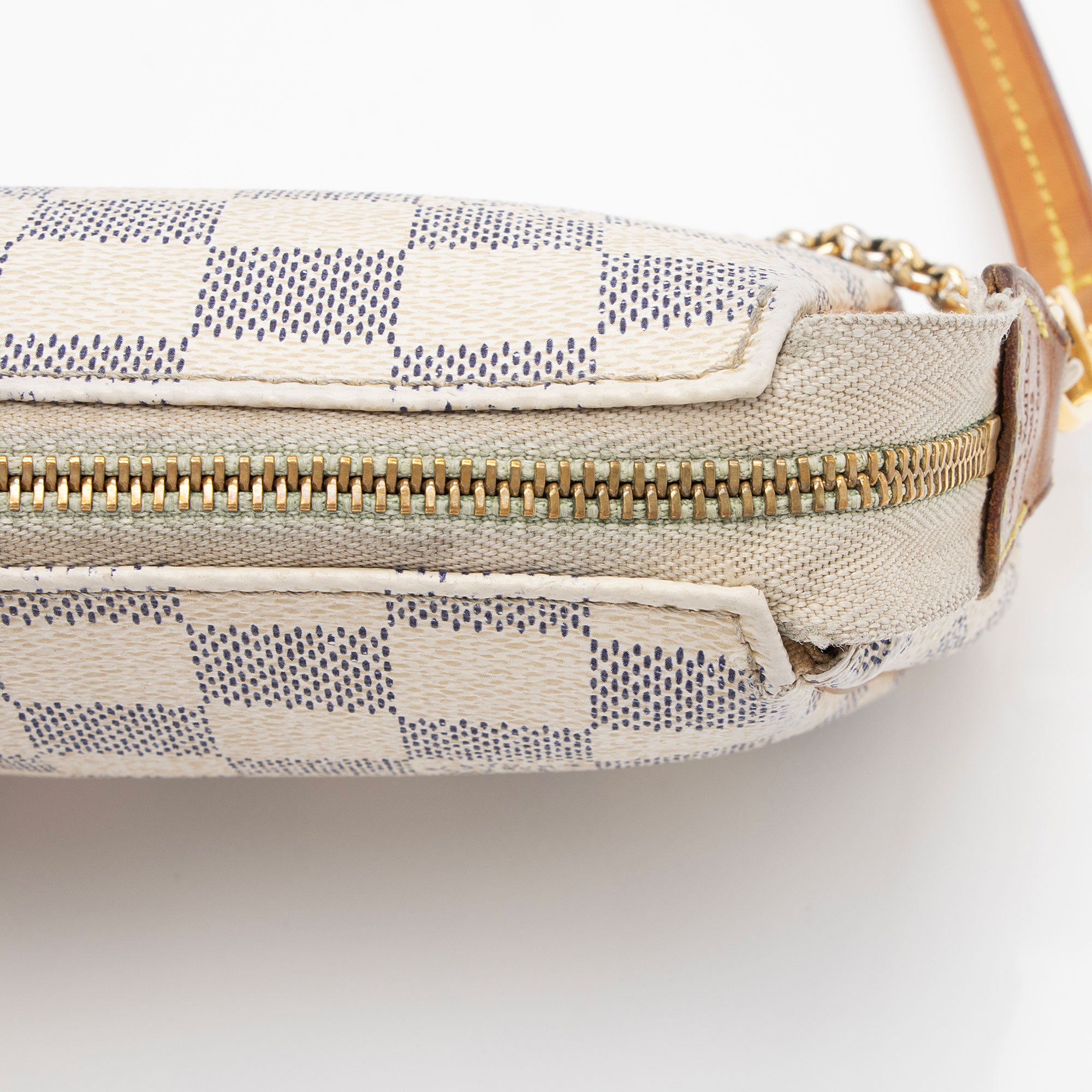 Louis Vuitton Damier Azur Eva Clutch (SHF-jRNU0T)