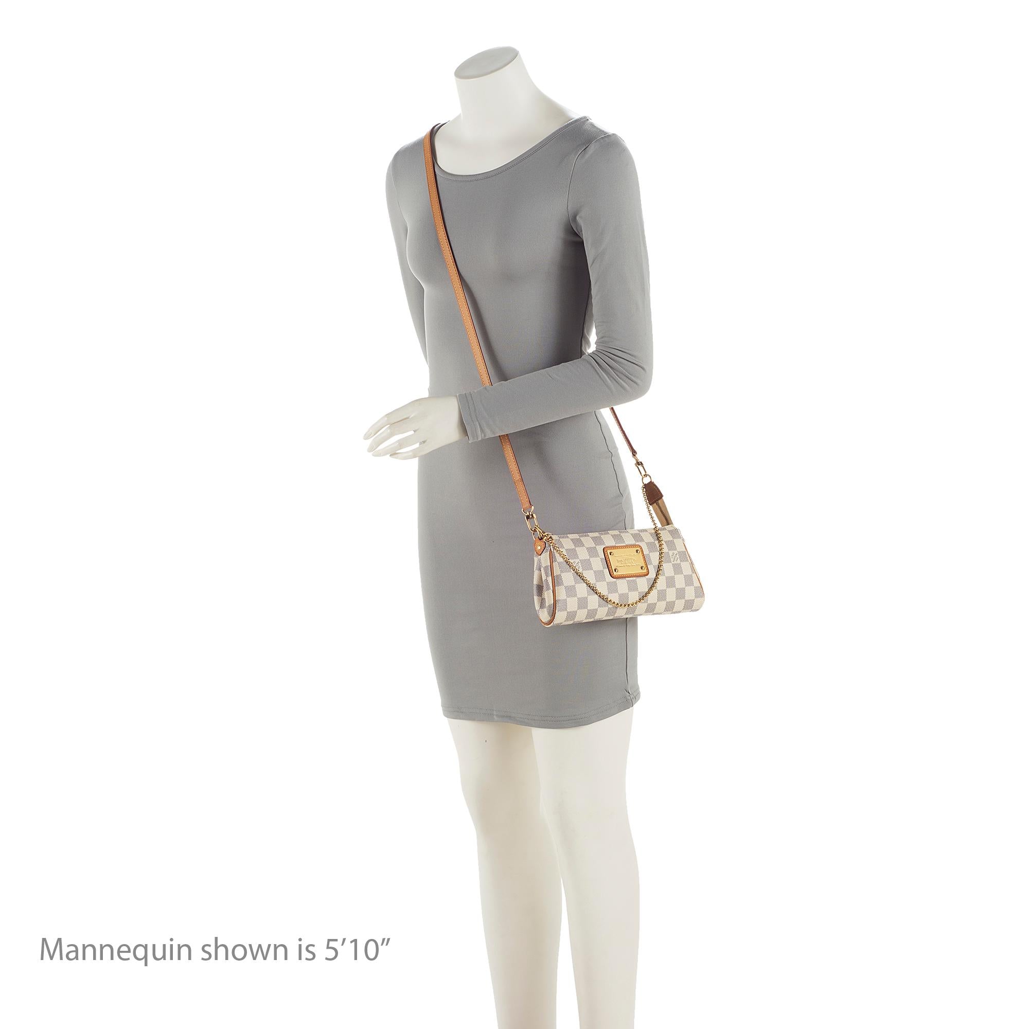 Louis Vuitton Damier Azur Eva Clutch (SHF-GmuHNh)