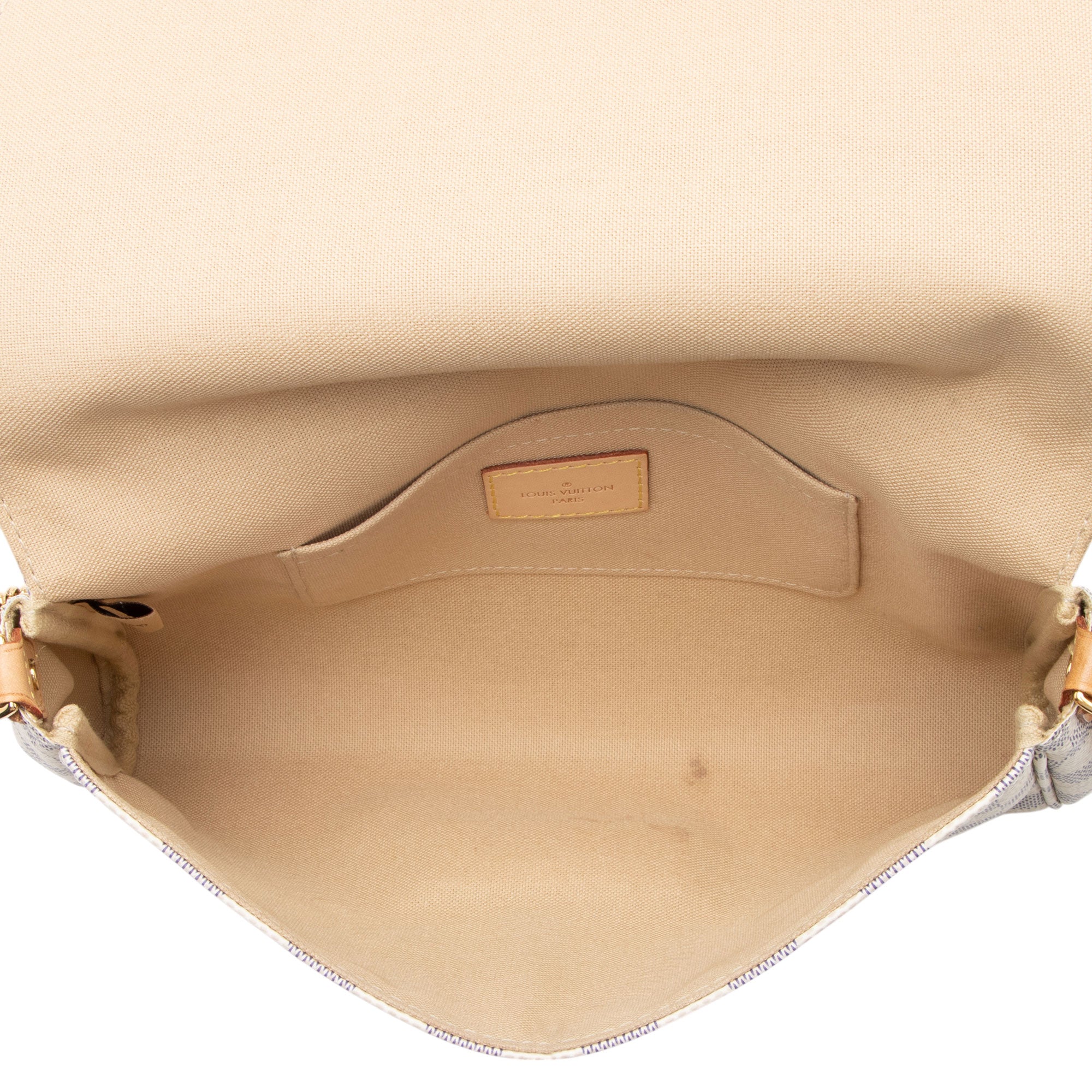 Louis Vuitton Damier Azur Favorite MM Shoulder Bag