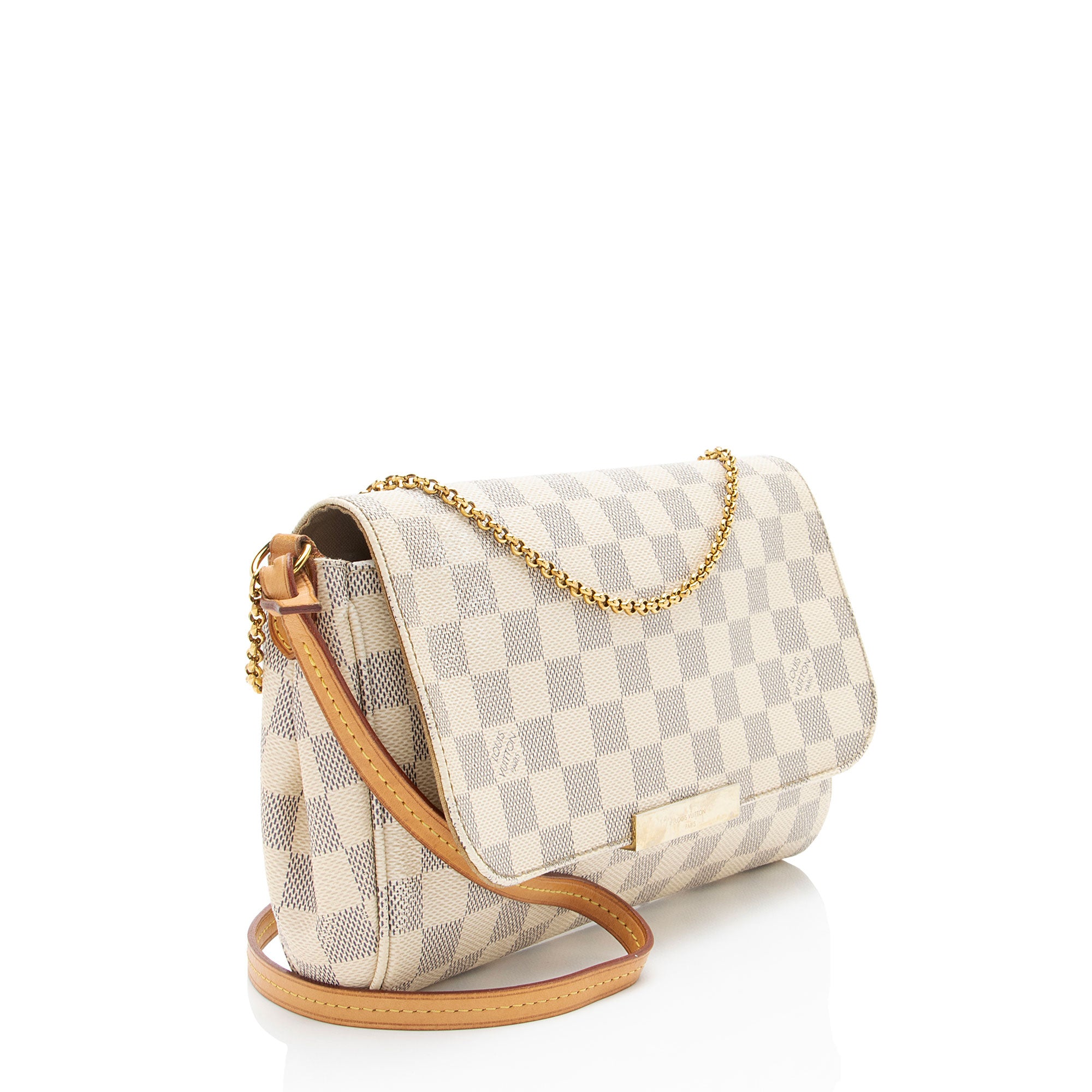 Louis Vuitton Damier Azur Favorite MM Shoulder Bag