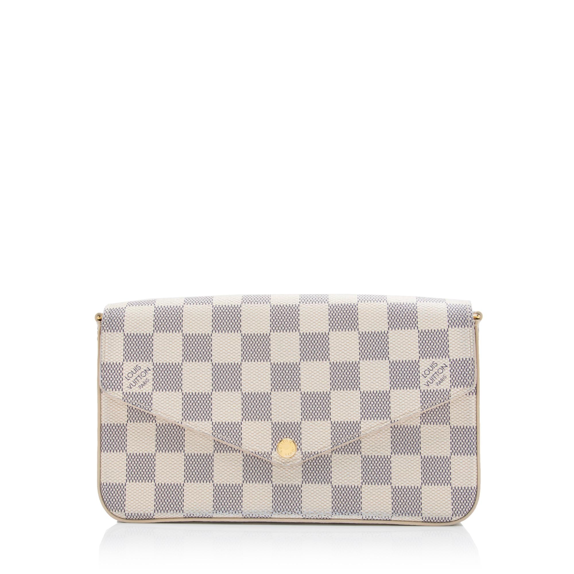 Louis Vuitton Damier Azur Felicie Pochette (SHF-PbG3In)