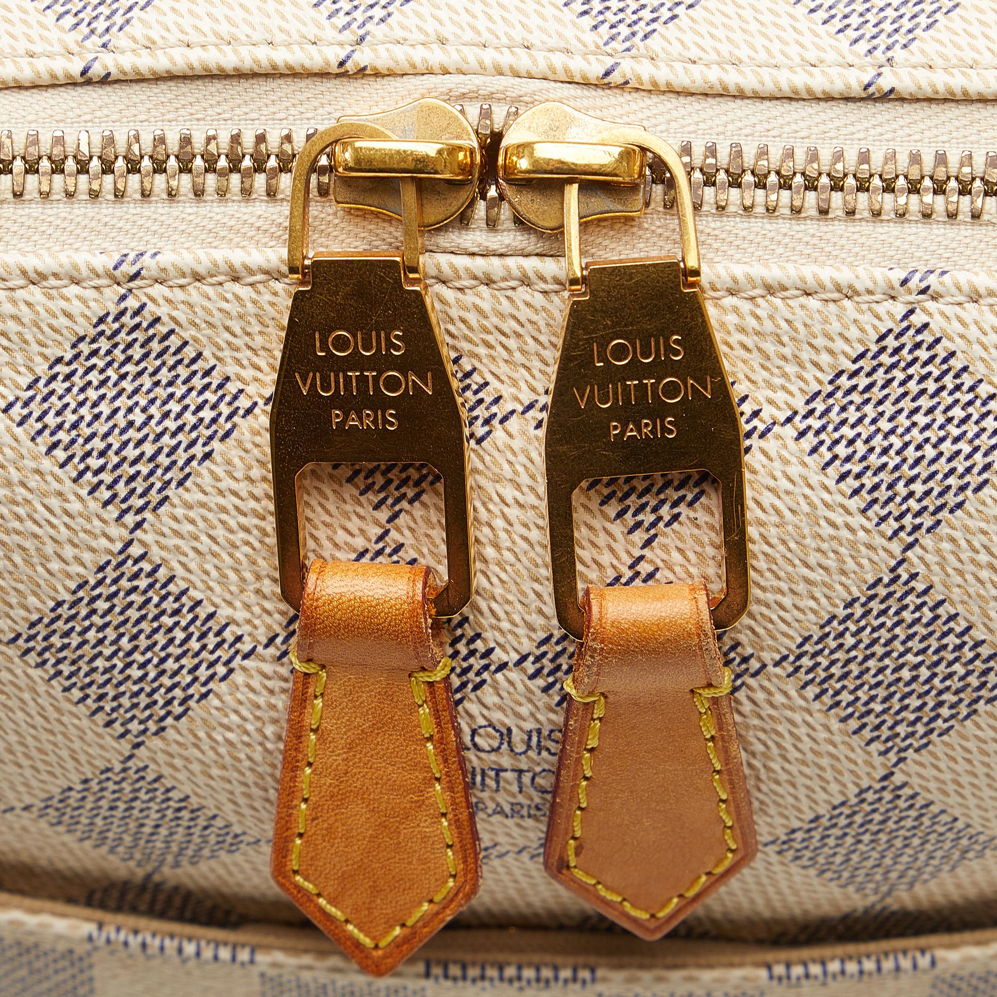 Louis Vuitton Damier Azur Figheri PM (SHG-eeL2Cx)