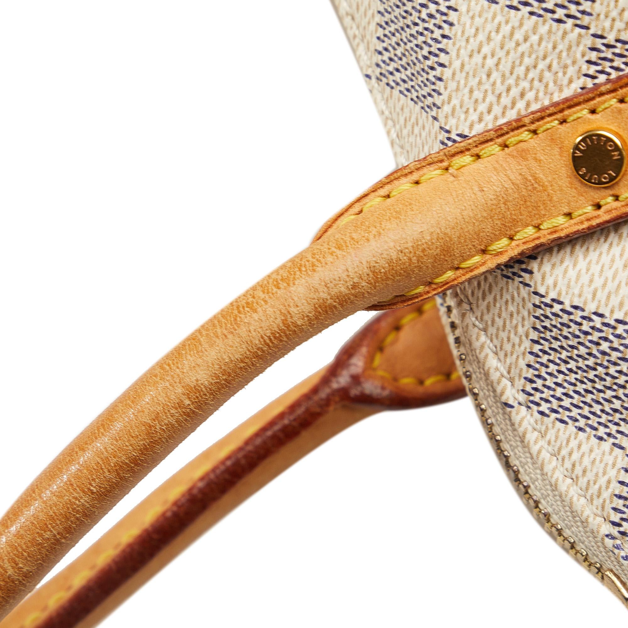 Louis Vuitton Damier Azur Figheri PM (SHG-eeL2Cx)