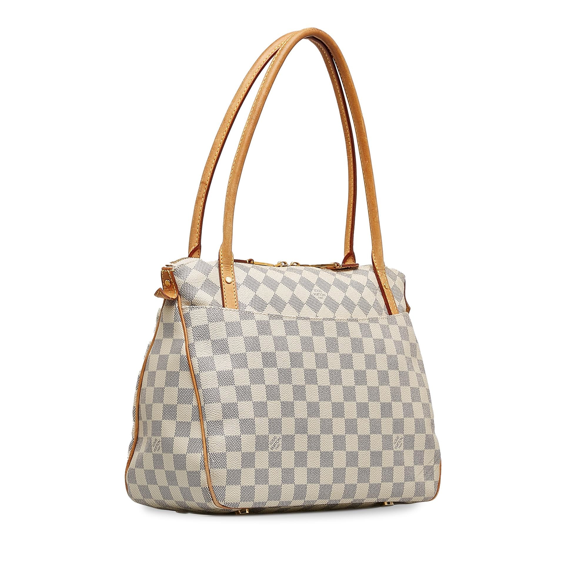 Louis Vuitton Damier Azur Figheri PM (SHG-eeL2Cx)