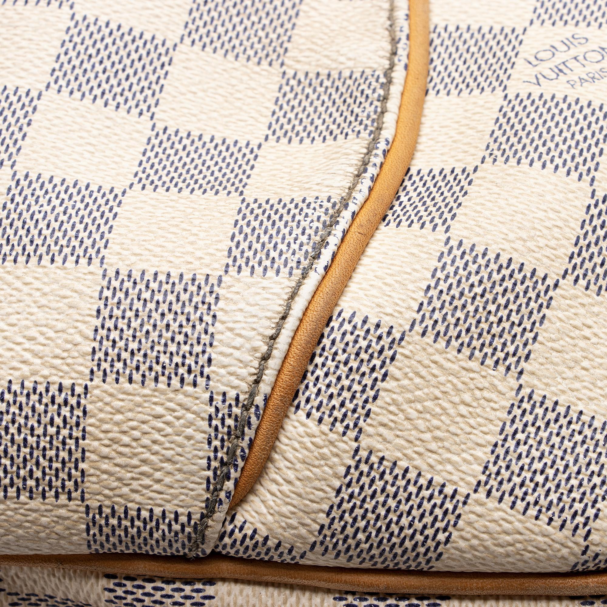 Louis Vuitton Damier Azur Galliera GM Shoulder Bag (SHF-4A1bk9)