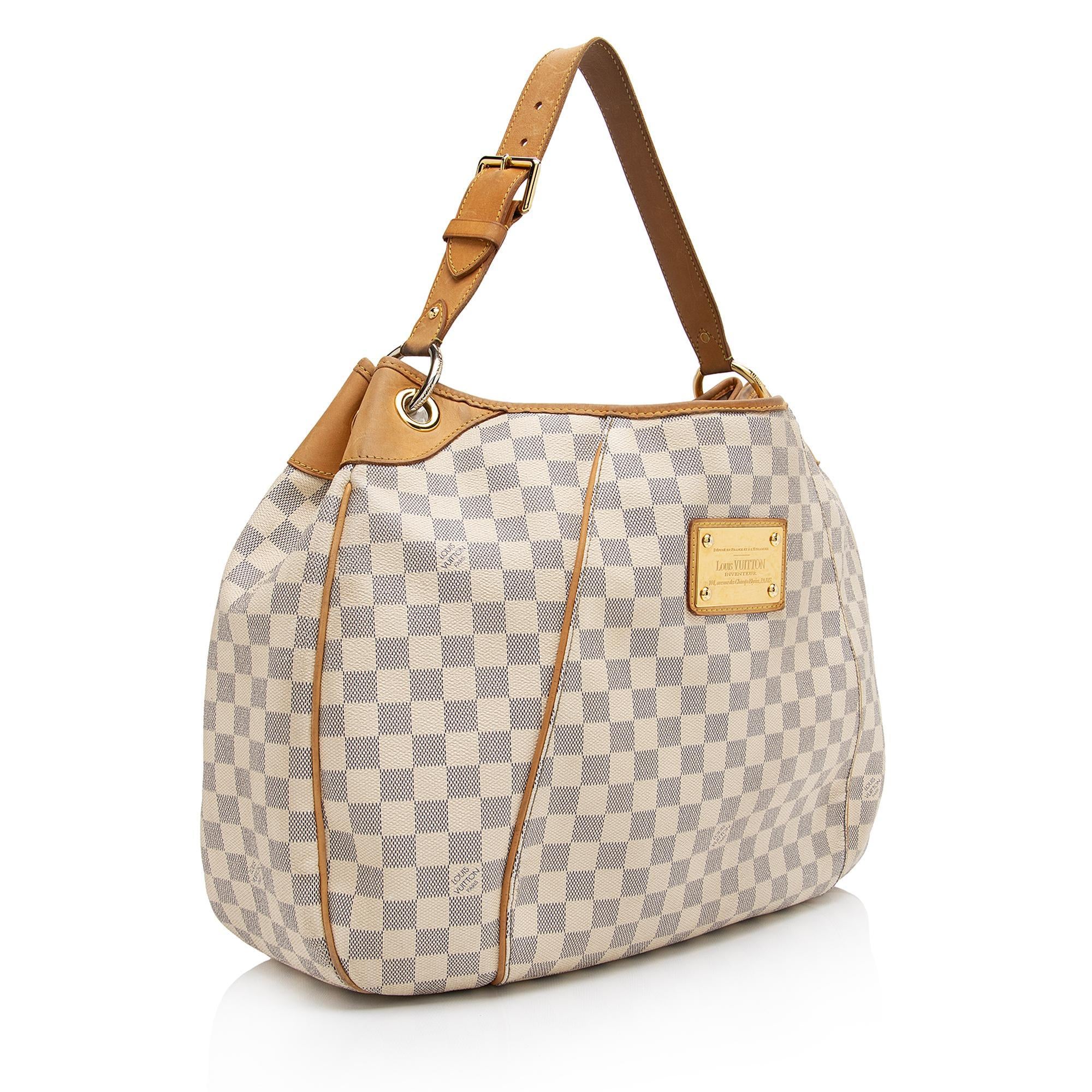 Louis Vuitton Damier Azur Galliera GM Shoulder Bag (SHF-4A1bk9)