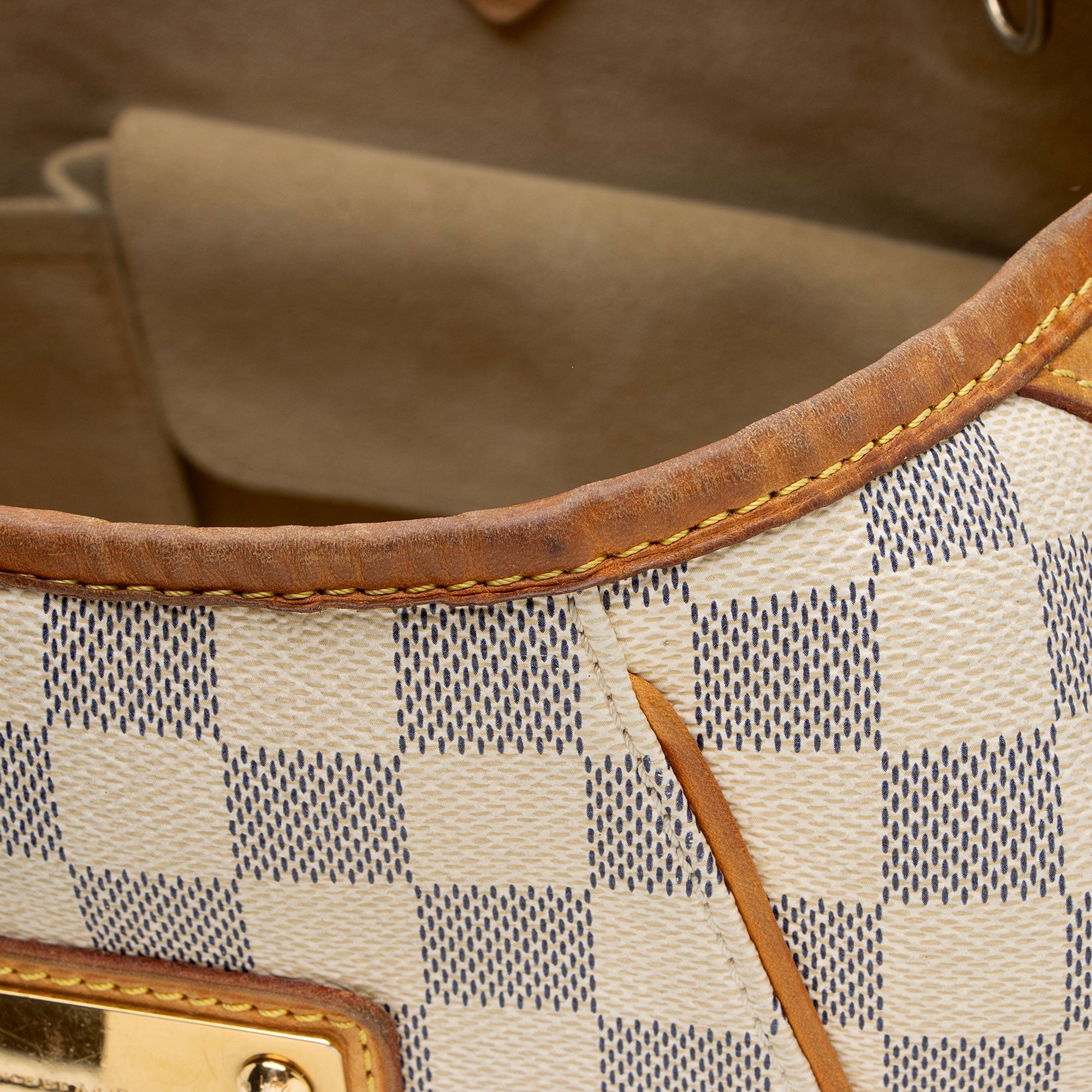 Louis Vuitton Damier Azur Galliera PM Shoulder Bag (SHF-02O8aJ)