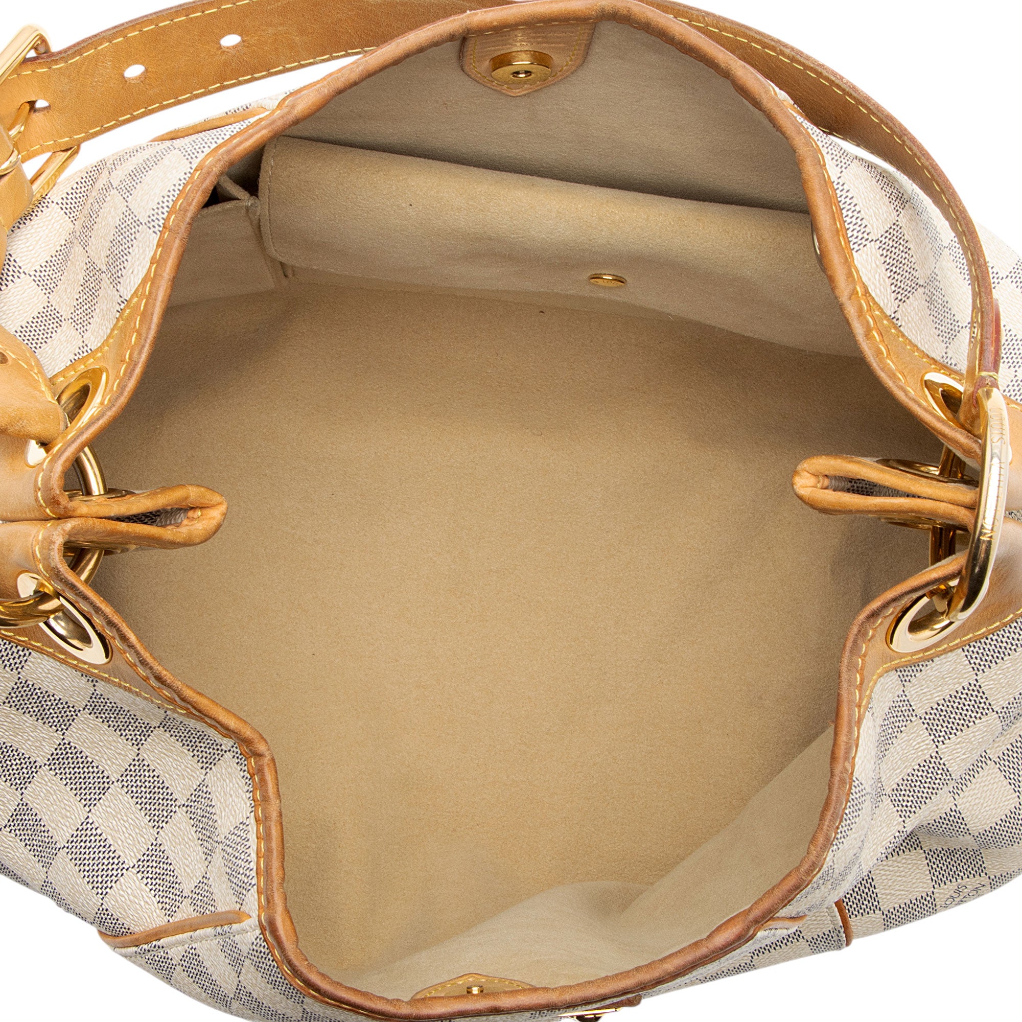 Louis Vuitton Damier Azur Galliera PM Shoulder Bag (SHF-02O8aJ)