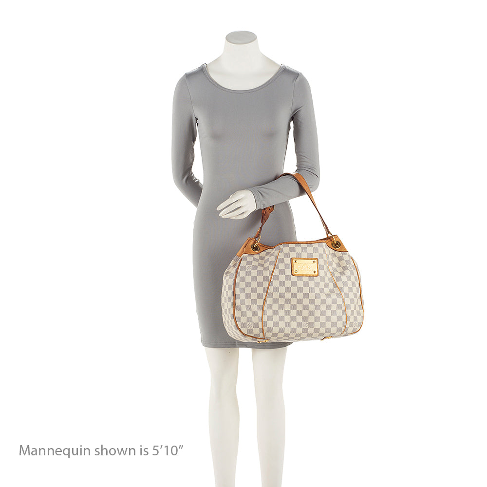 Louis Vuitton Damier Azur Galliera PM Shoulder Bag (SHF-02O8aJ)