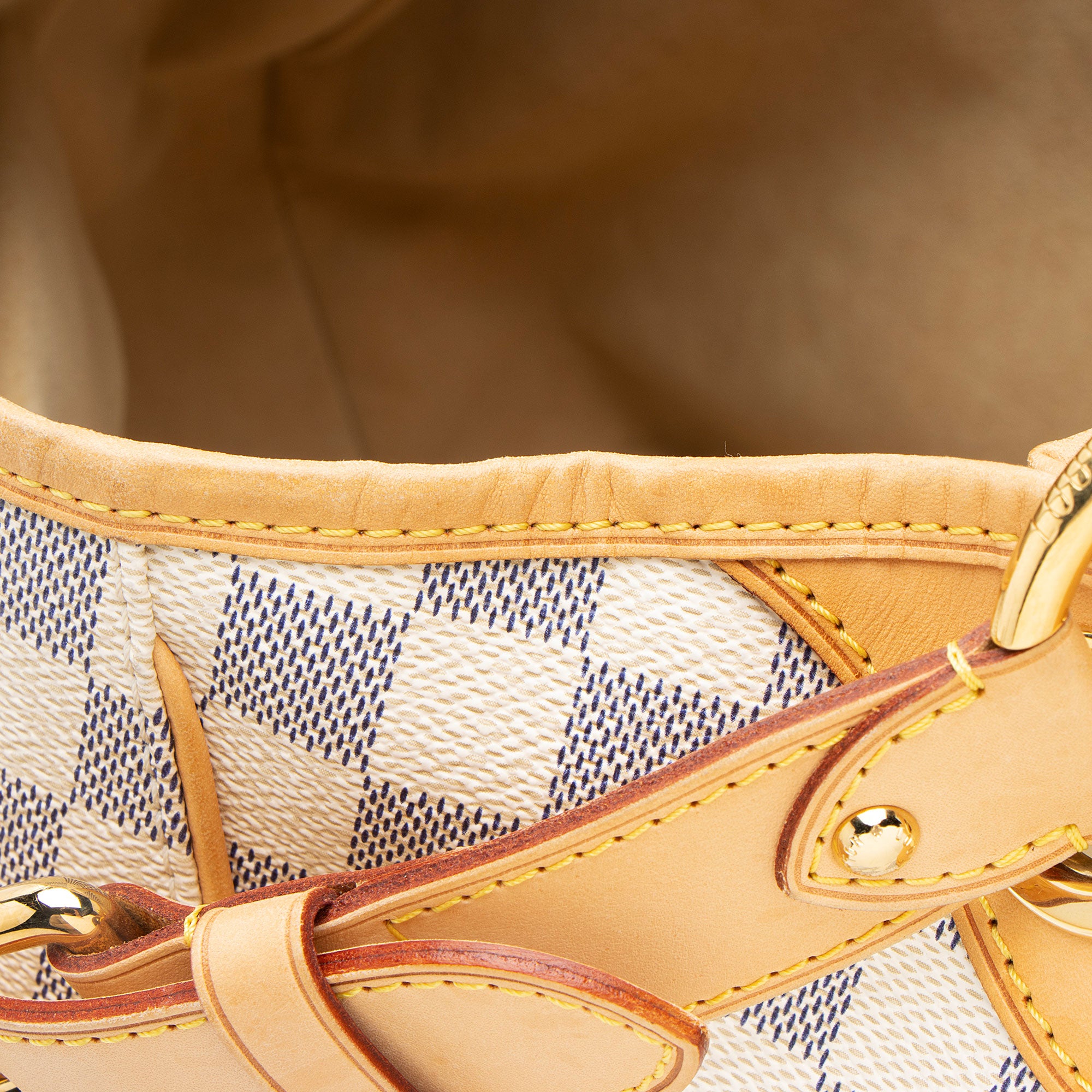 Louis Vuitton Damier Azur Galliera PM Shoulder Bag (SHF-7UDN6e)