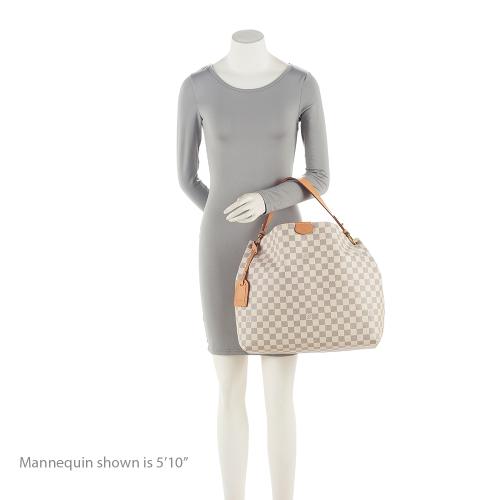 Louis Vuitton Damier Azur Graceful MM Hobo (SHF-q1zhQp)
