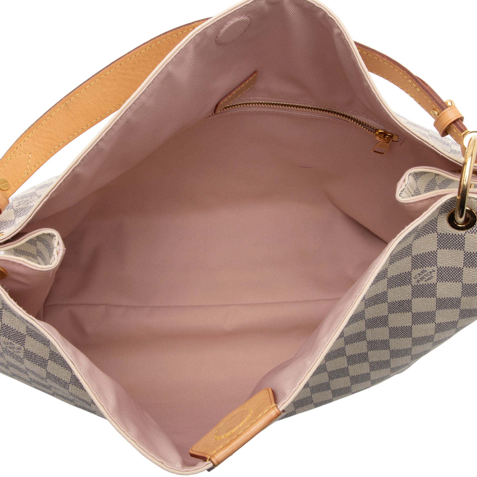 Louis Vuitton Damier Azur Graceful MM Hobo (SHF-wi3mwj)