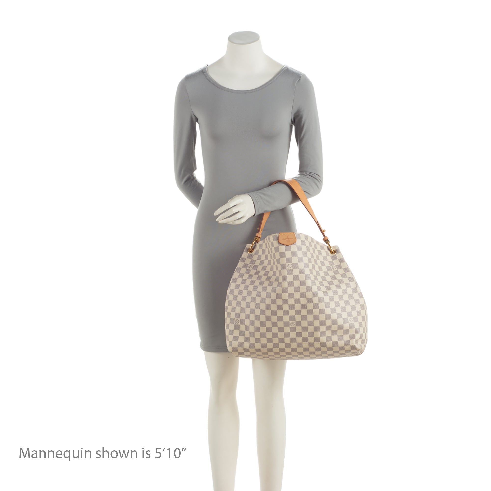 Louis Vuitton Damier Azur Graceful MM Hobo (SHF-wi3mwj)