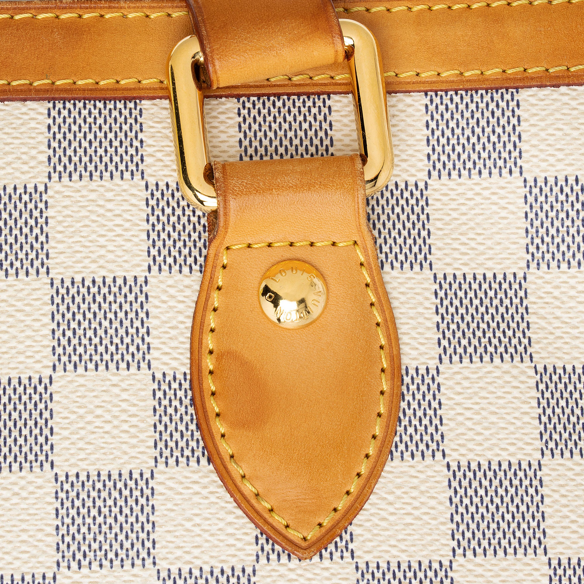Louis Vuitton Damier Azur Hampstead PM Tote (SHF-nHwsLO)
