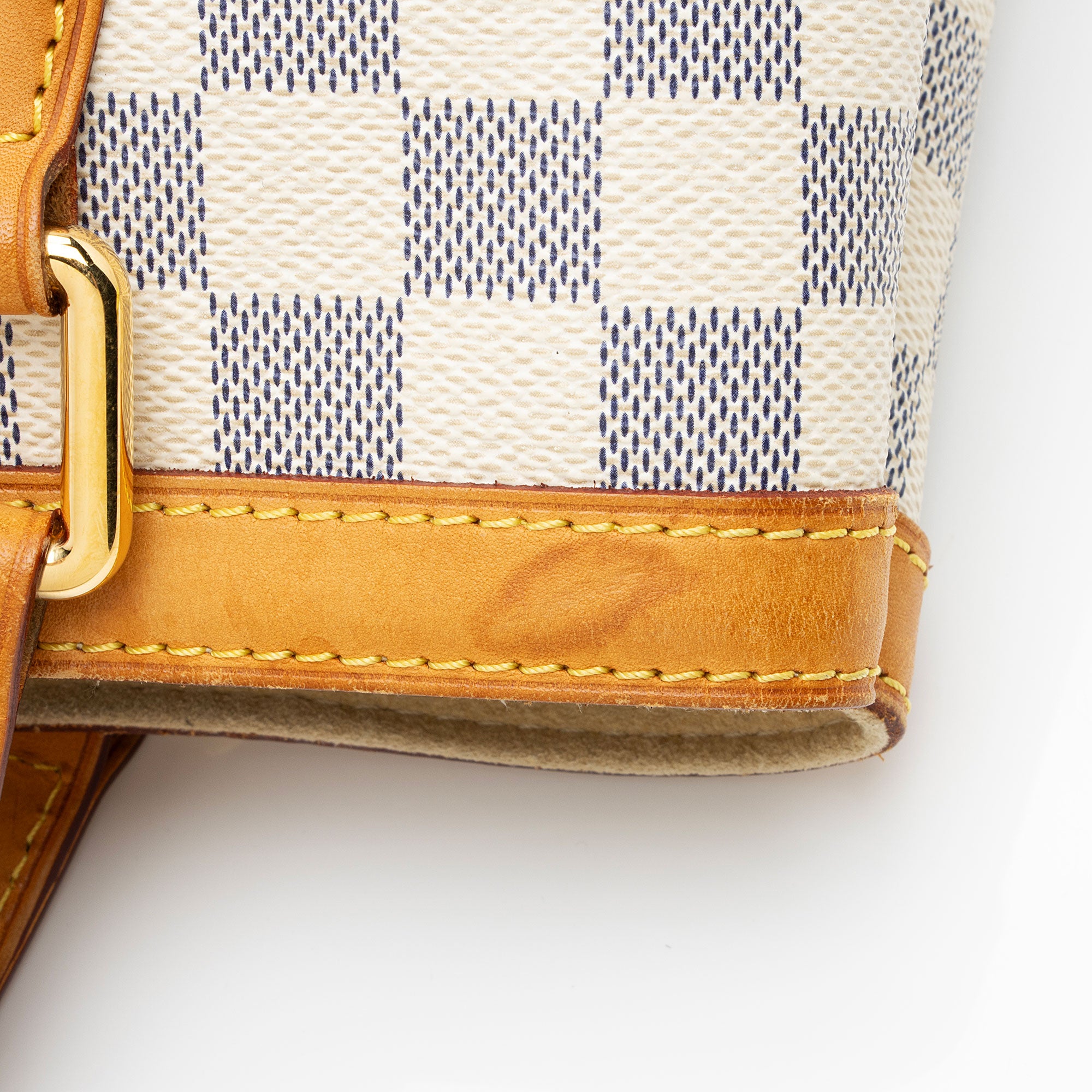 Louis Vuitton Damier Azur Hampstead PM Tote (SHF-nHwsLO)