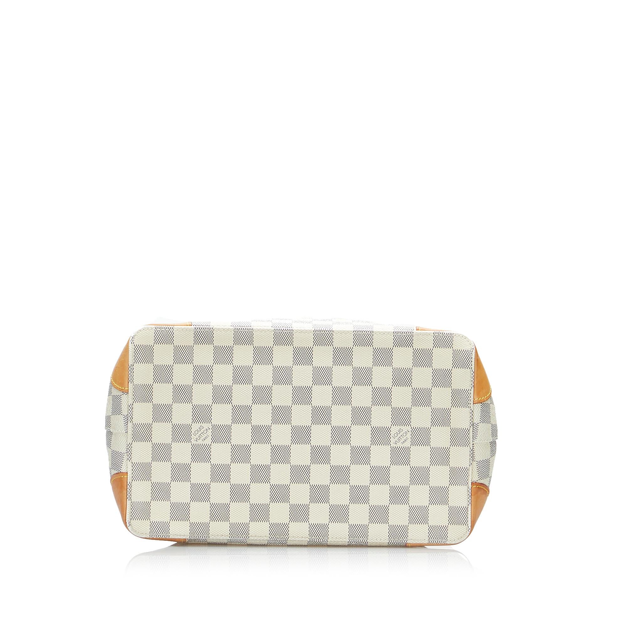 Louis Vuitton Damier Azur Hampstead PM (SHG-5V6R9J)