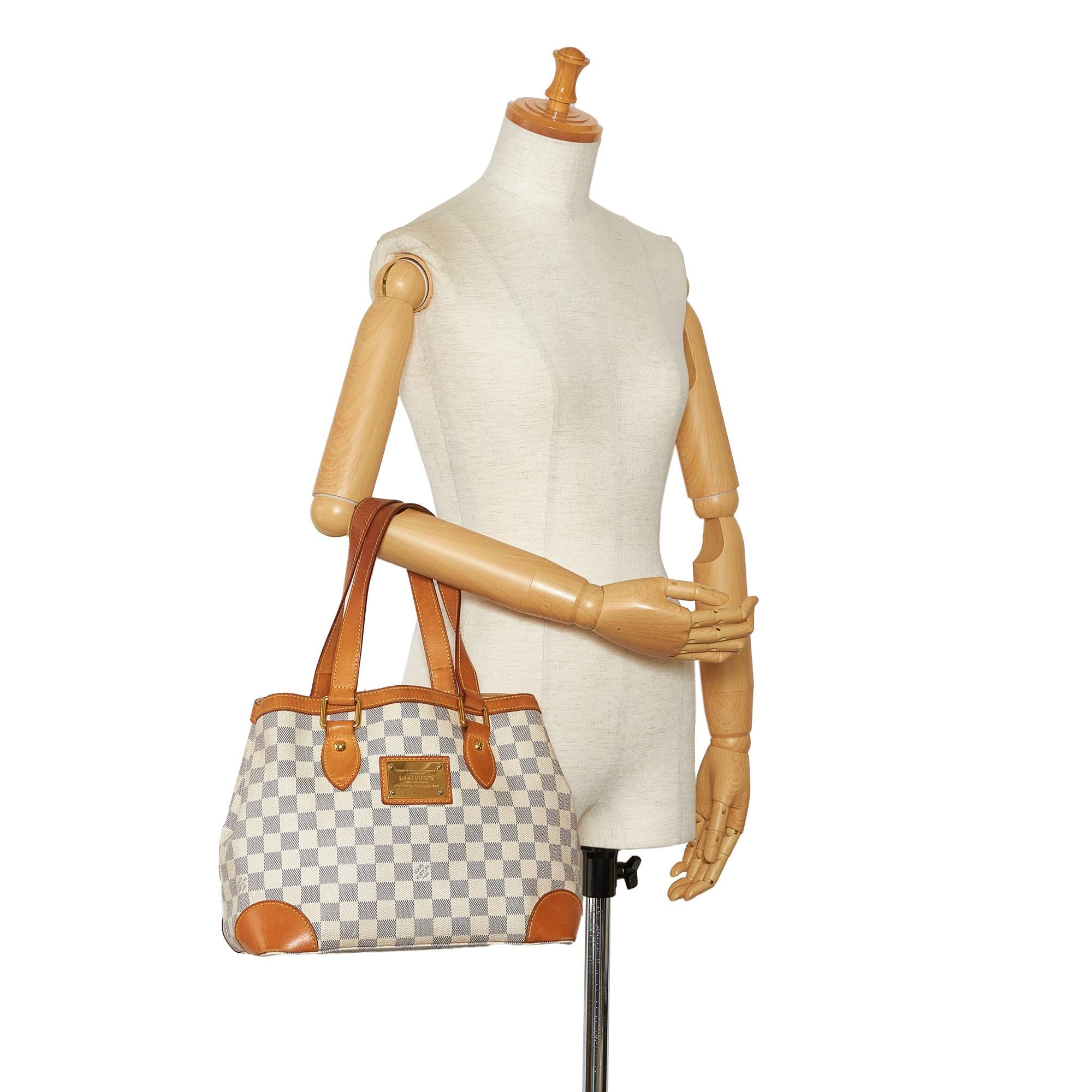 Louis Vuitton Damier Azur Hampstead PM (SHG-n54CaA)