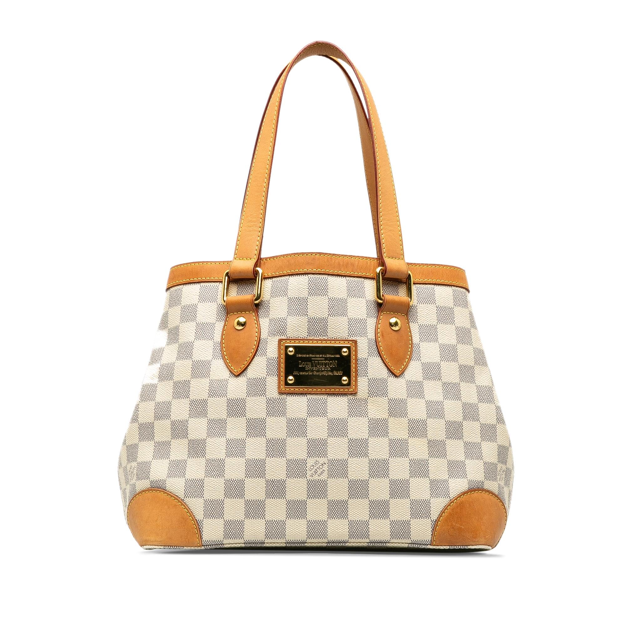 Louis Vuitton Damier Azur Hampstead PM (SHG-Qj5CiD)