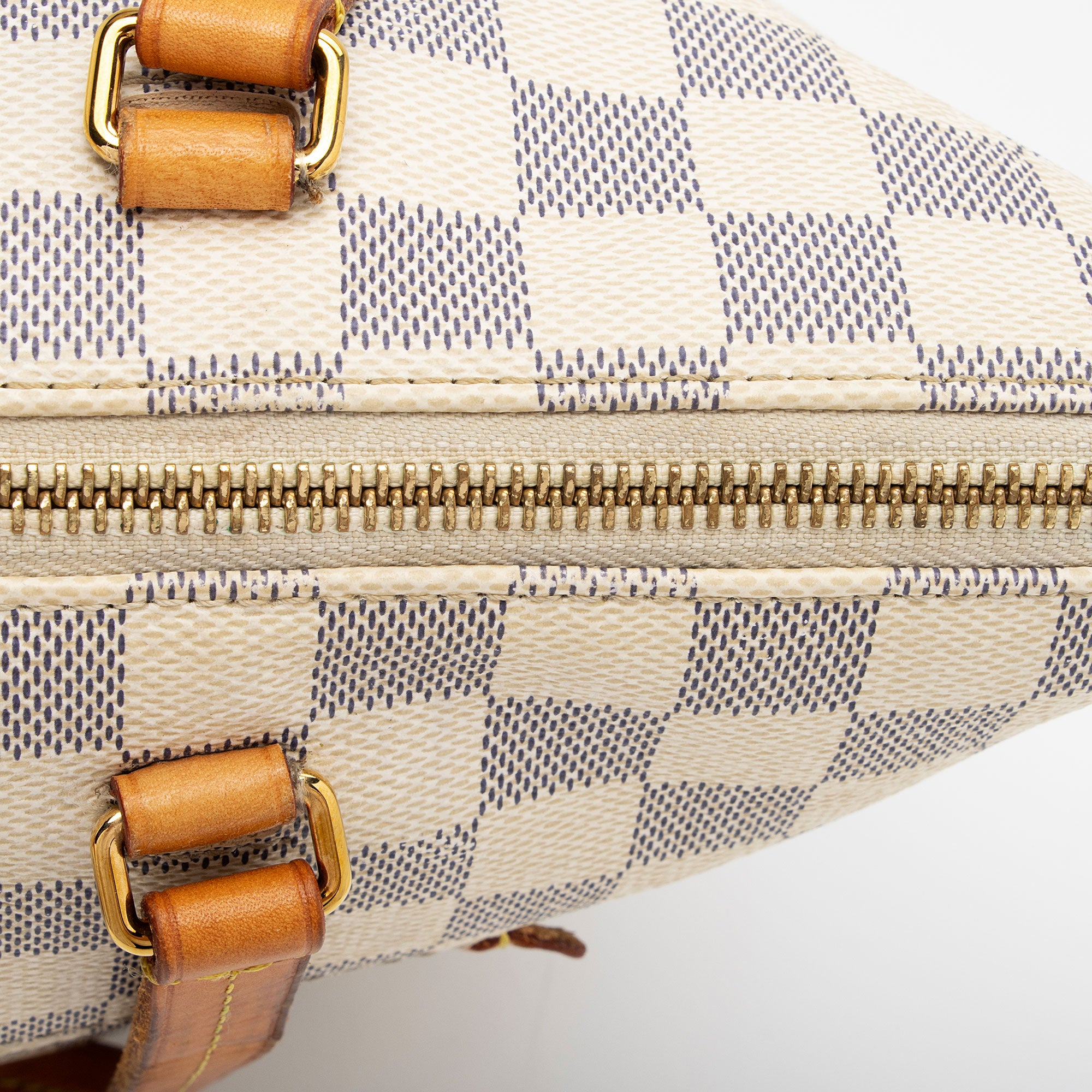 Louis Vuitton Damier Azur Iena PM Tote (SHF-SggyRQ)