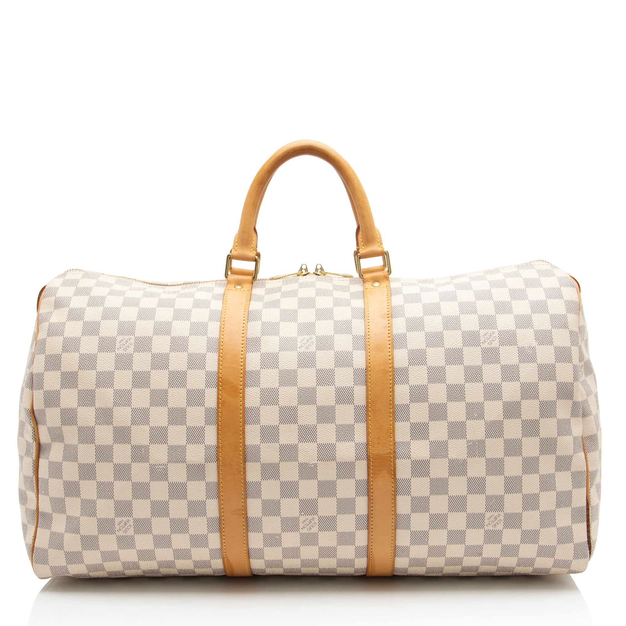 Louis Vuitton Damier Azur Keepall 50 Duffle Bag (SHF-pwEGPv)