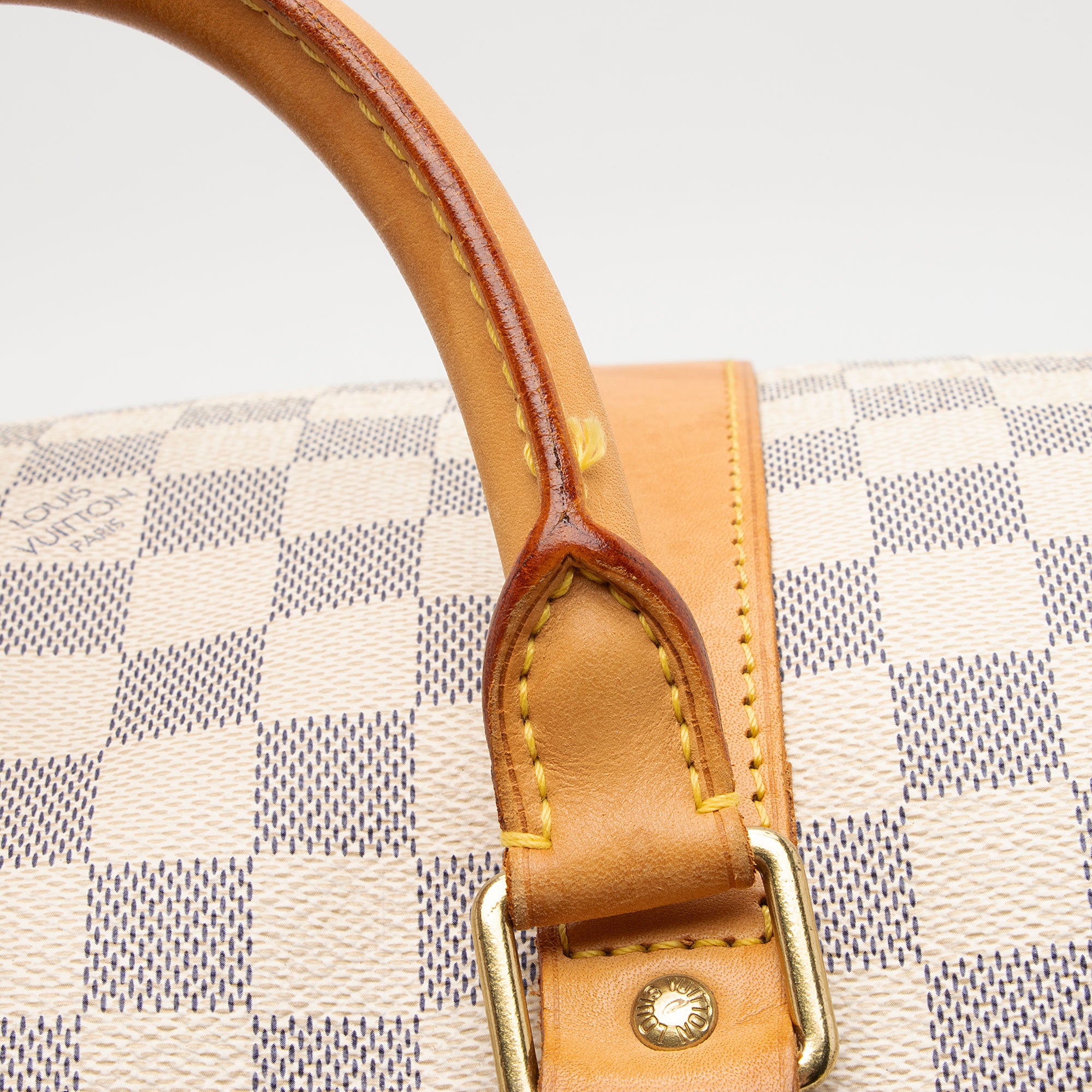 Louis Vuitton Damier Azur Keepall 50 Duffle Bag (SHF-pwEGPv)