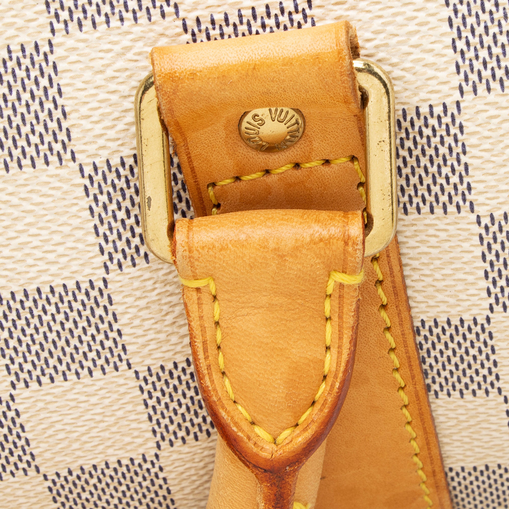 Louis Vuitton Damier Azur Keepall 50 Duffle Bag (SHF-pwEGPv)