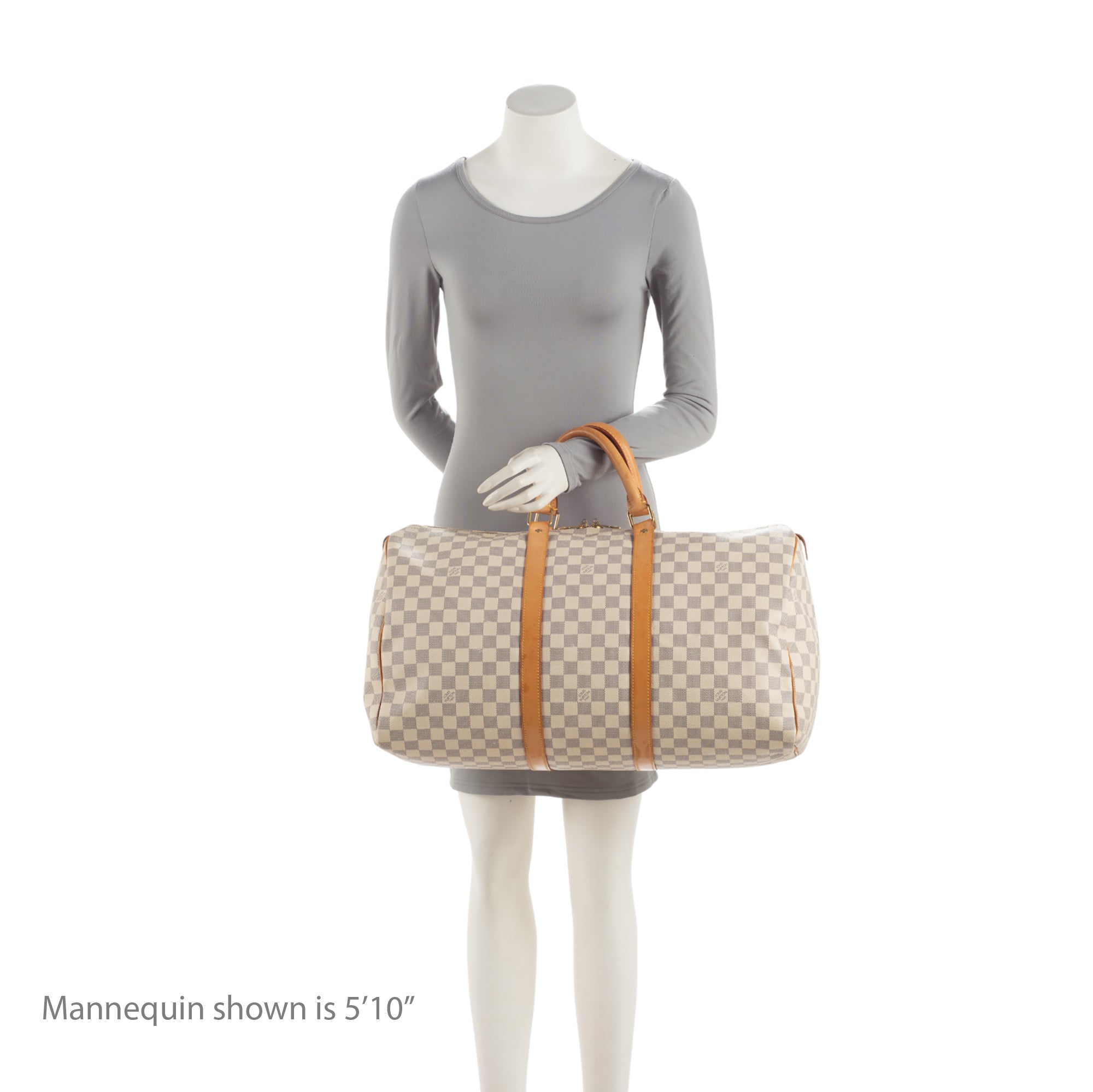 Louis Vuitton Damier Azur Keepall 50 Duffle Bag (SHF-pwEGPv)