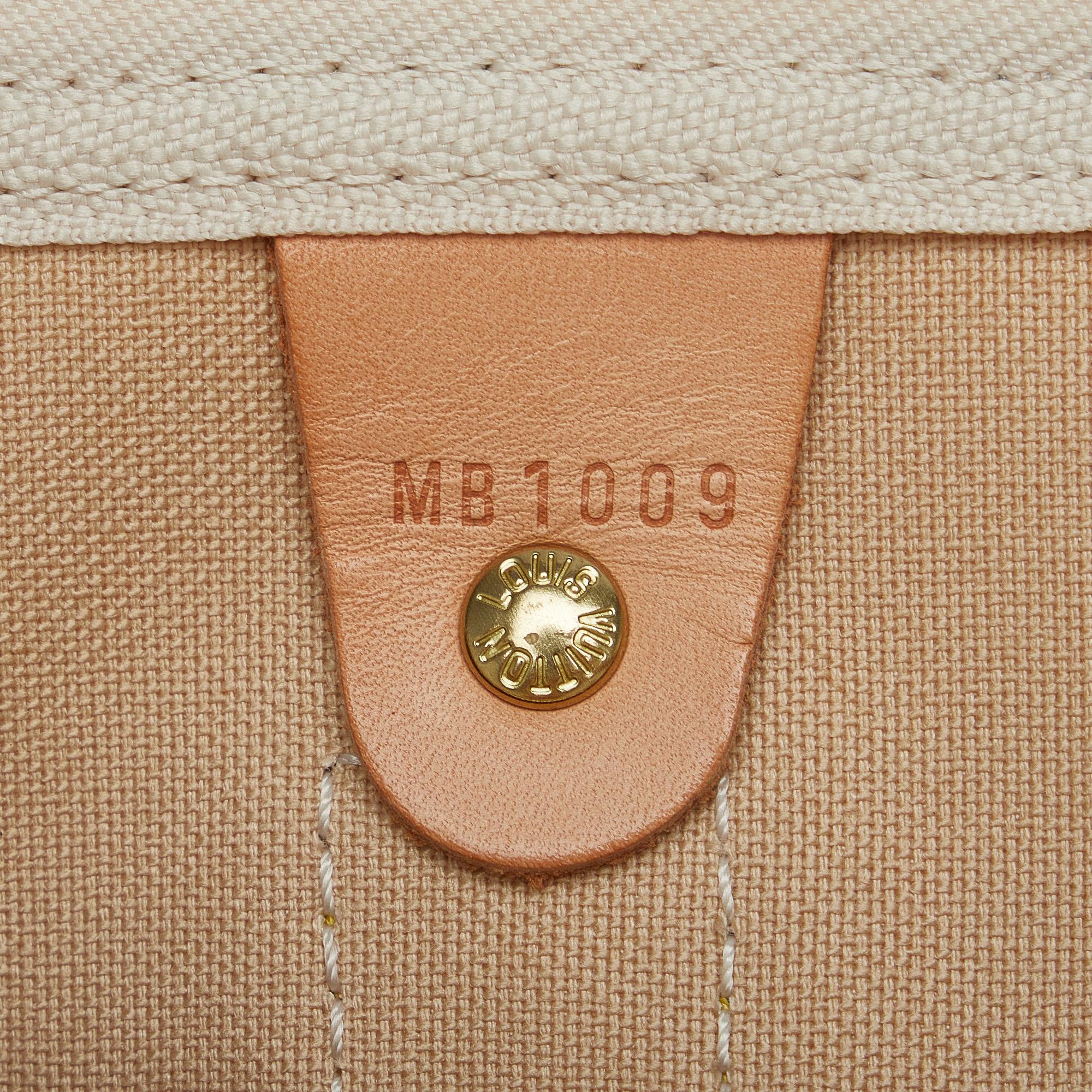 Louis Vuitton Damier Azur Keepall Bandouliere 45 (SHG-9B9KRk)