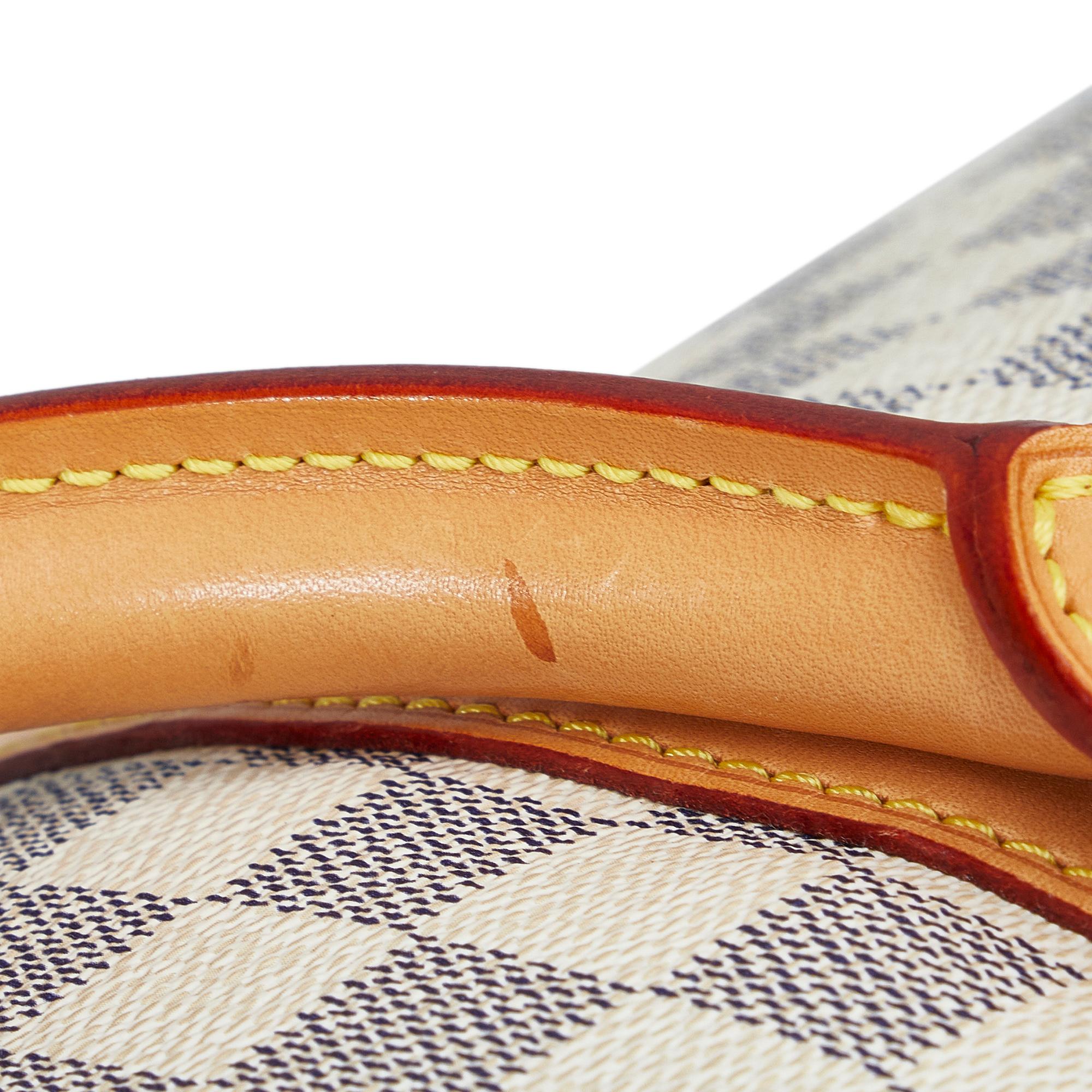 Louis Vuitton Damier Azur Keepall Bandouliere 45 (SHG-9B9KRk)