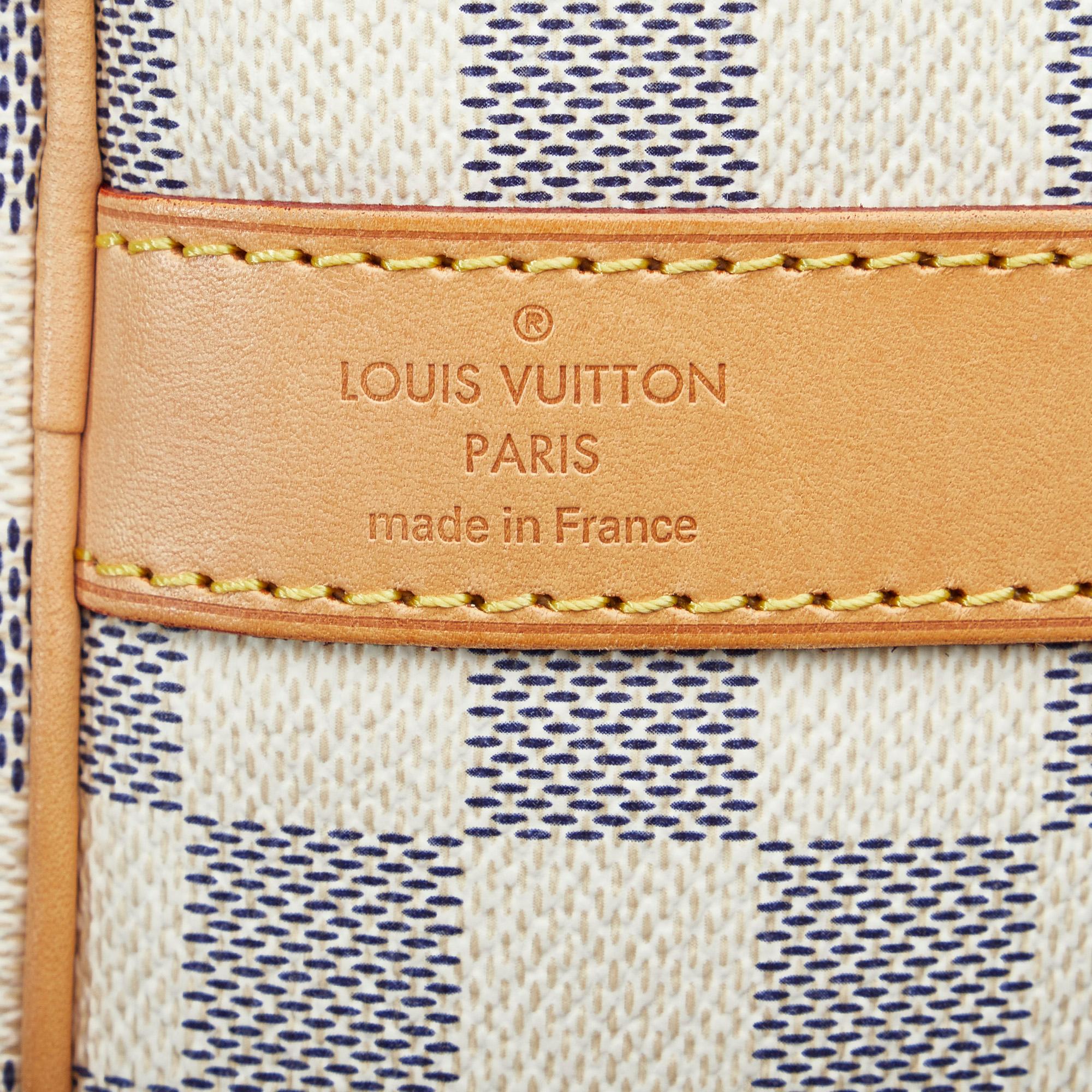 Louis Vuitton Damier Azur Keepall Bandouliere 45 (SHG-9B9KRk)