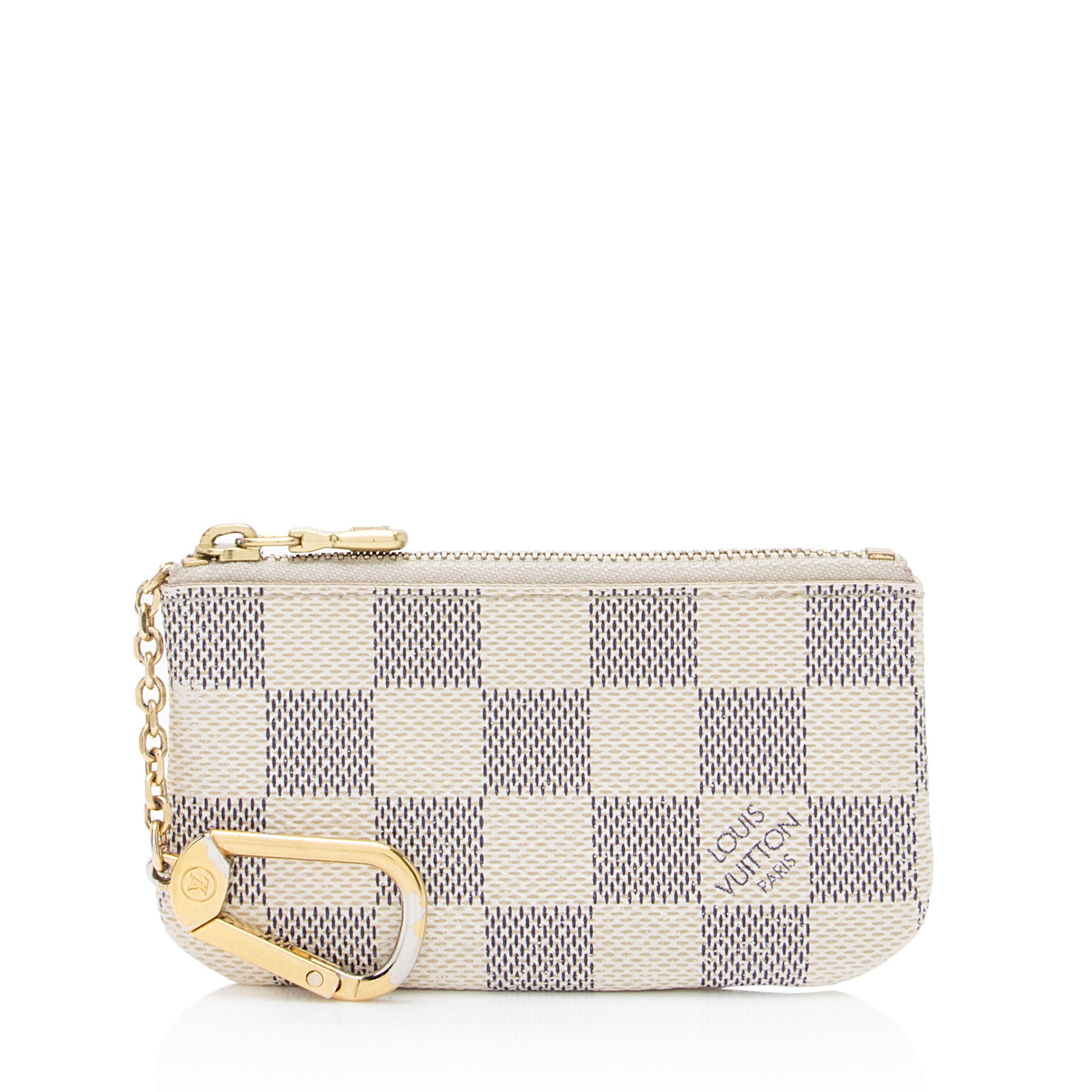 Louis Vuitton Damier Azur Key Pouch (SHF-cdVVcJ)