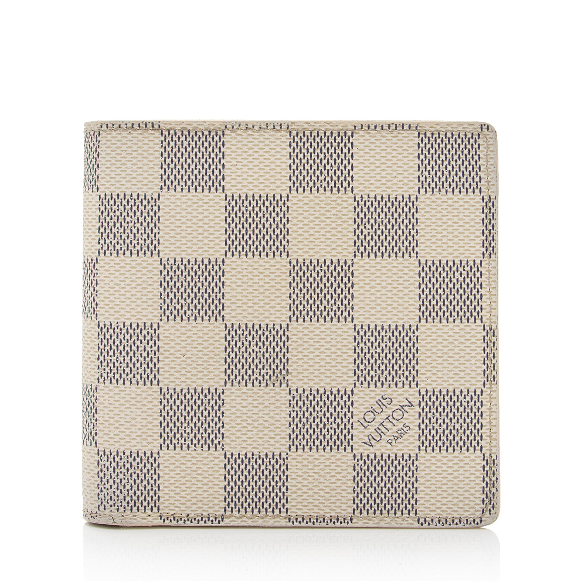 Louis Vuitton Damier Azur Marco Wallet (SHF-xKcHsh)