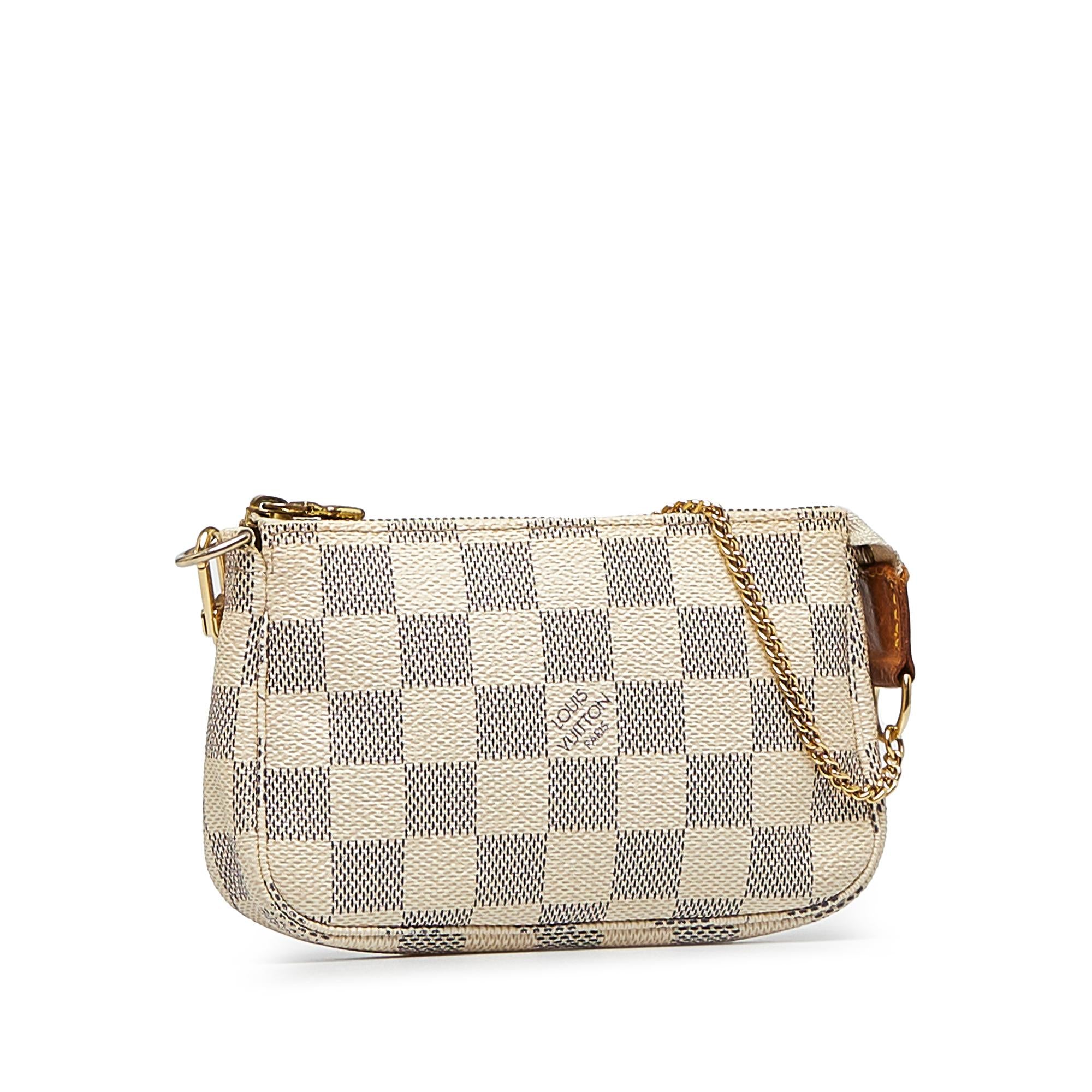 Louis Vuitton Damier Azur Mini Pochette Accessoire (SHG-ZmQb6e)