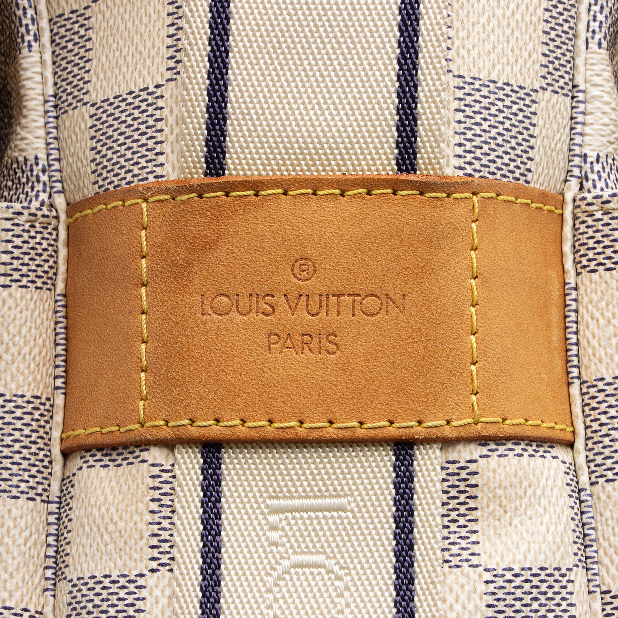 Louis Vuitton Damier Azur Naviglio Messenger Bag (SHF-FfGlsH)