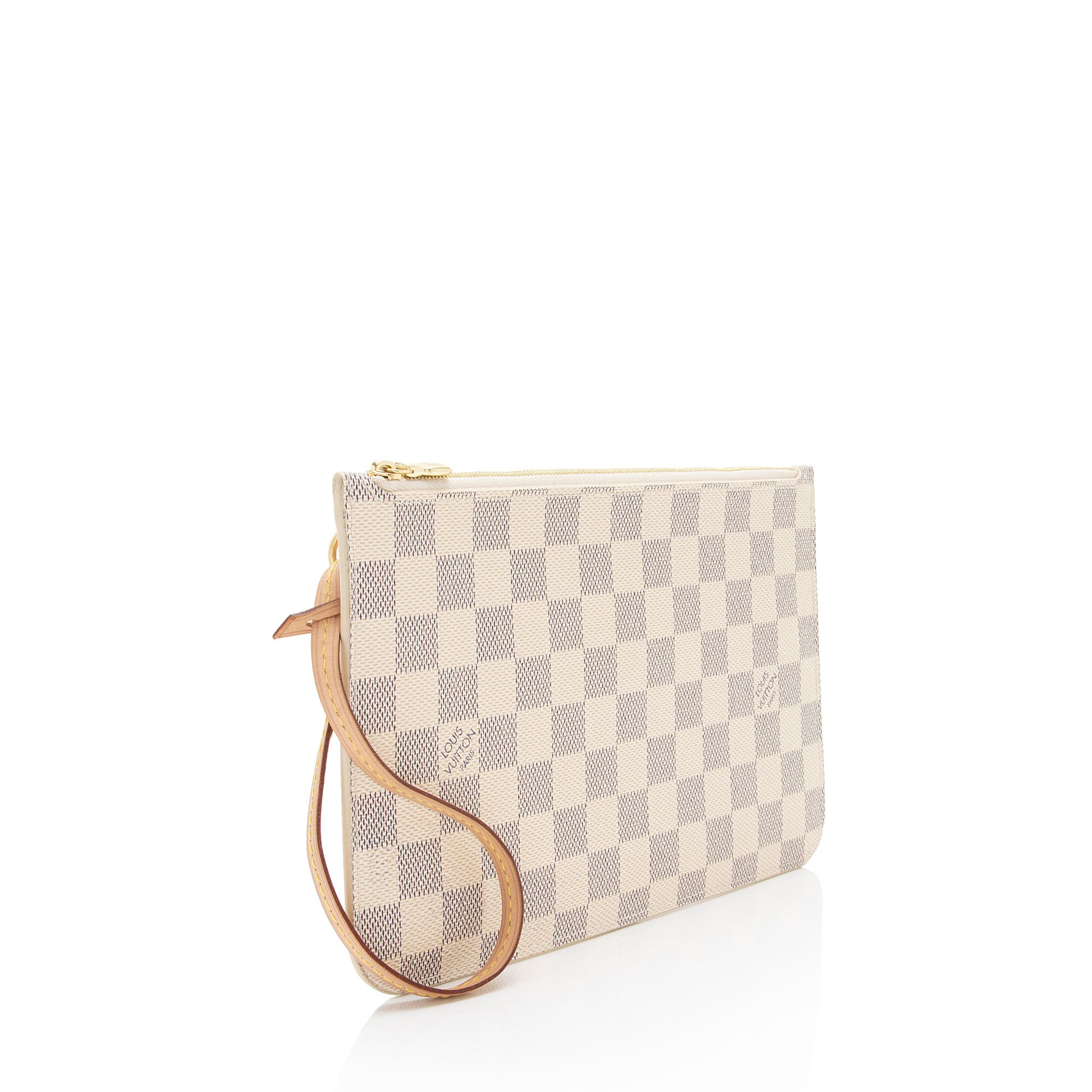 Louis Vuitton Damier Azur Neverfull GM Pochette (SHF-ToEa6z)