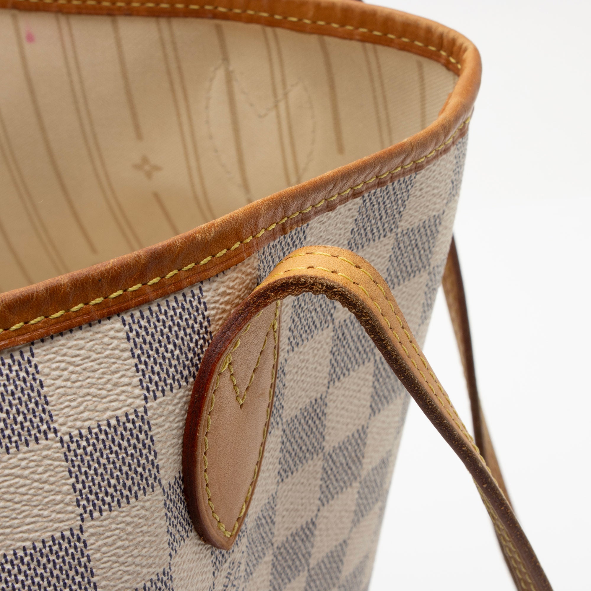 Louis Vuitton Damier Azur Neverfull GM Tote (SHF-gzDq9n)