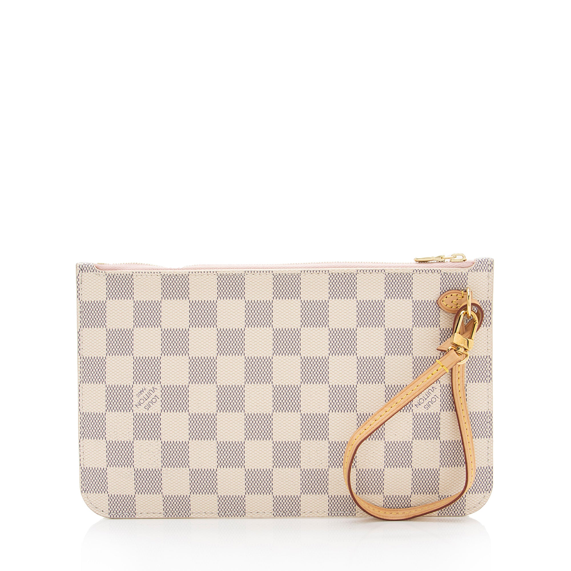 Louis Vuitton Damier Azur Neverfull MM Pochette (SHF-DEORVZ)