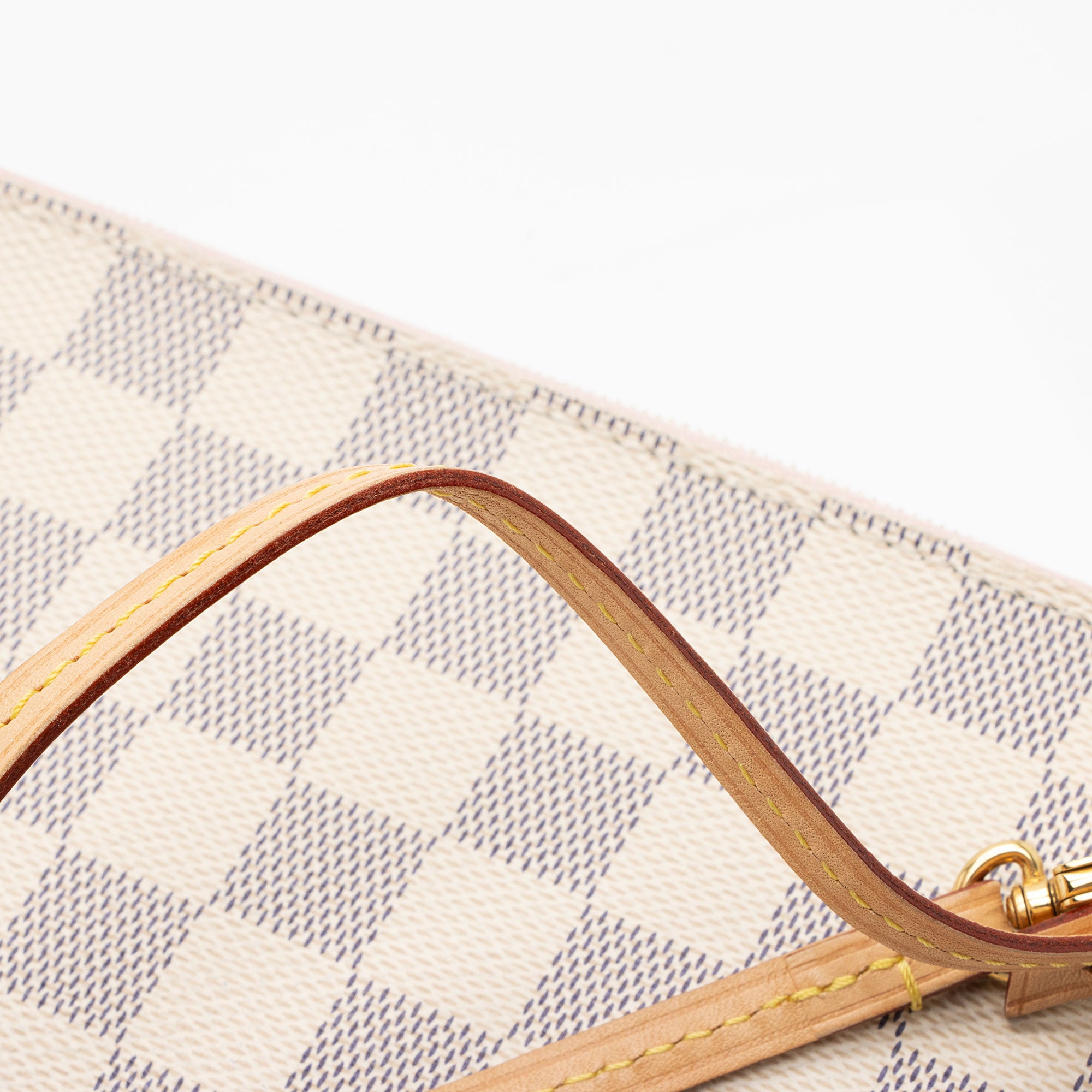 Louis Vuitton Damier Azur Neverfull MM Pochette (SHF-DEORVZ)