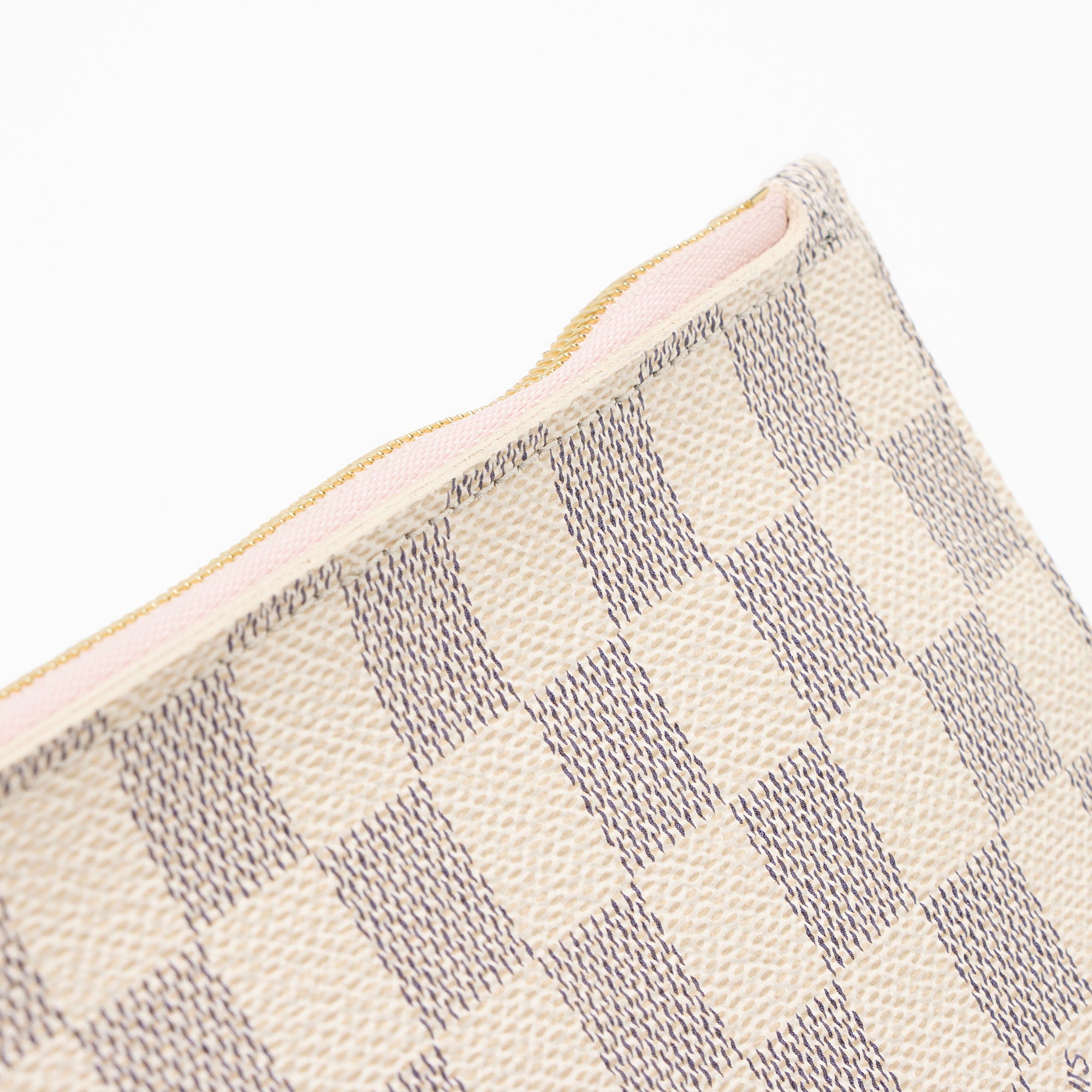 Louis Vuitton Damier Azur Neverfull MM Pochette (SHF-DEORVZ)