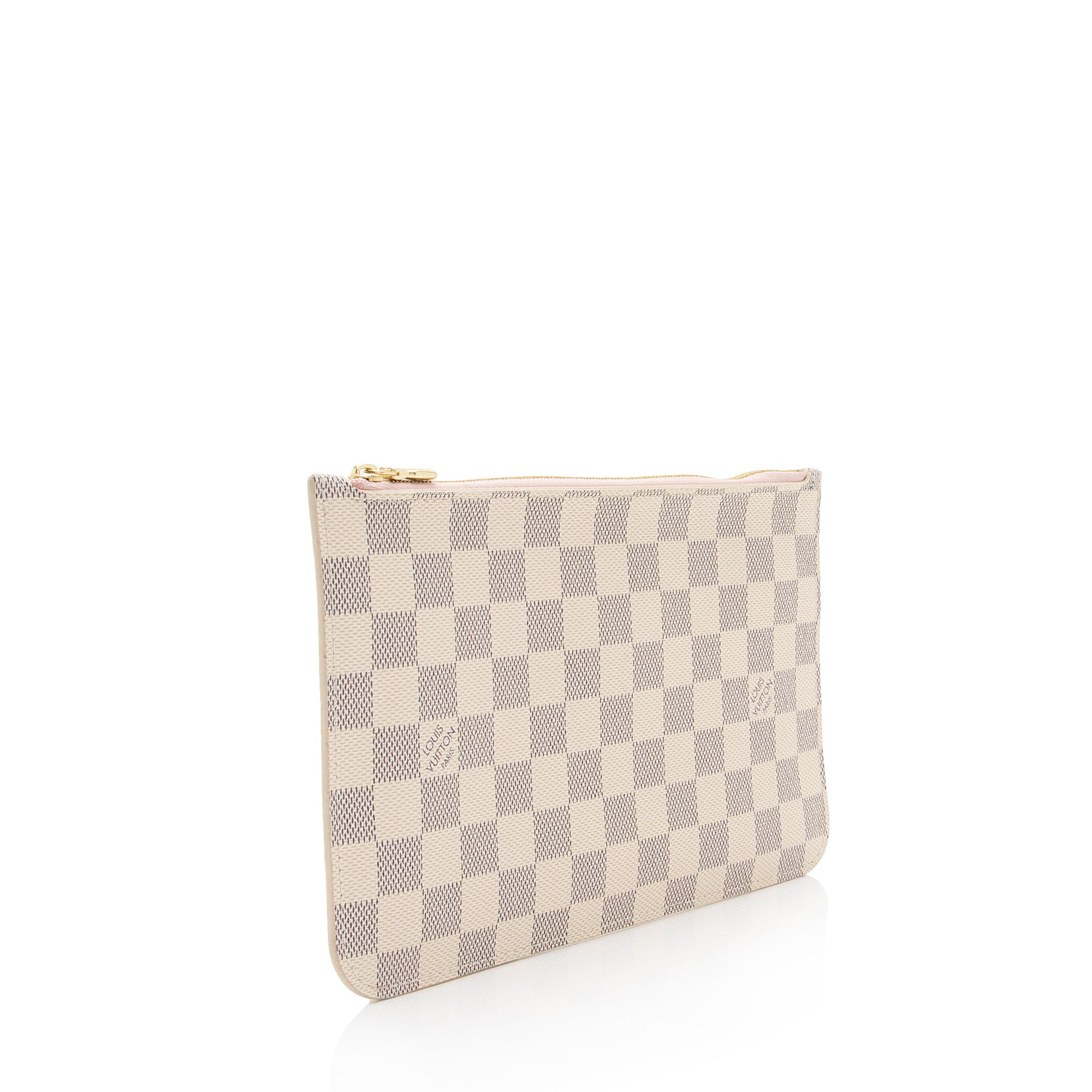 Louis Vuitton Damier Azur Neverfull MM Pochette (SHF-DEORVZ)