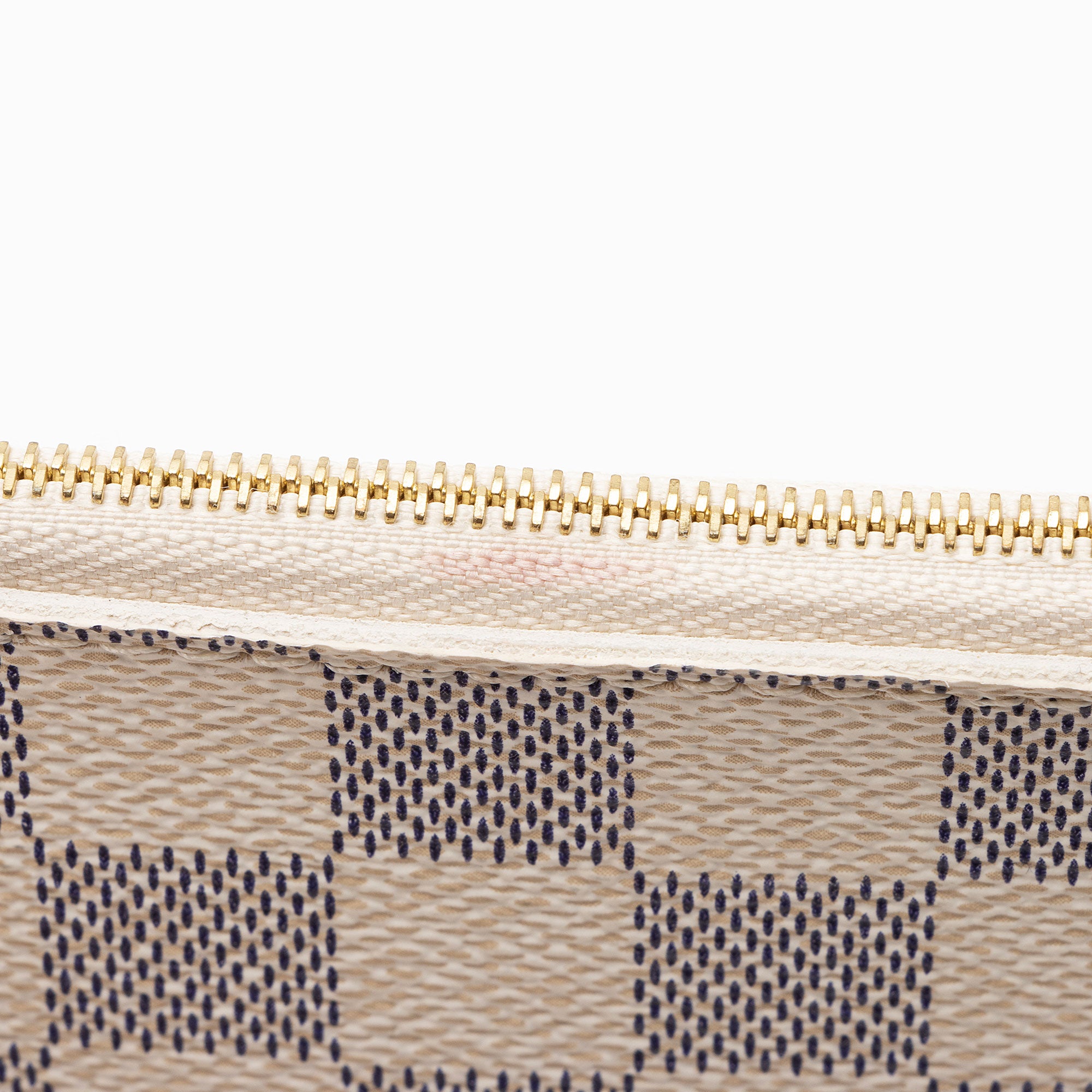 Louis Vuitton Damier Azur Neverfull MM Pochette (SHF-pOWDWj)
