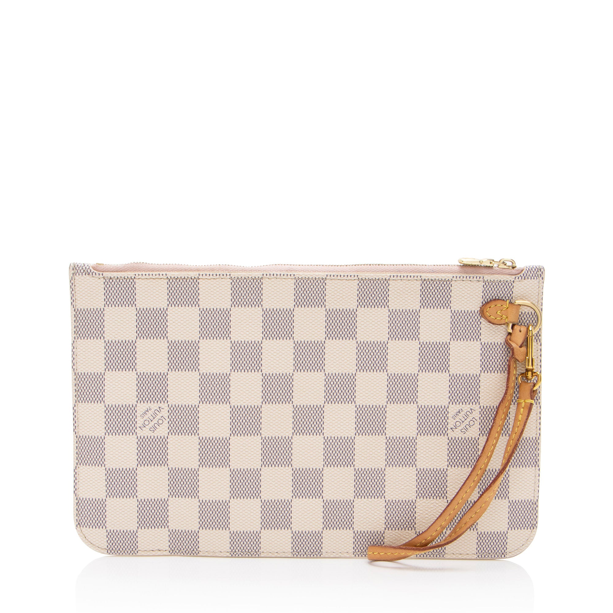 Louis Vuitton Damier Azur Neverfull MM Pochette (SHF-XgcpcW)