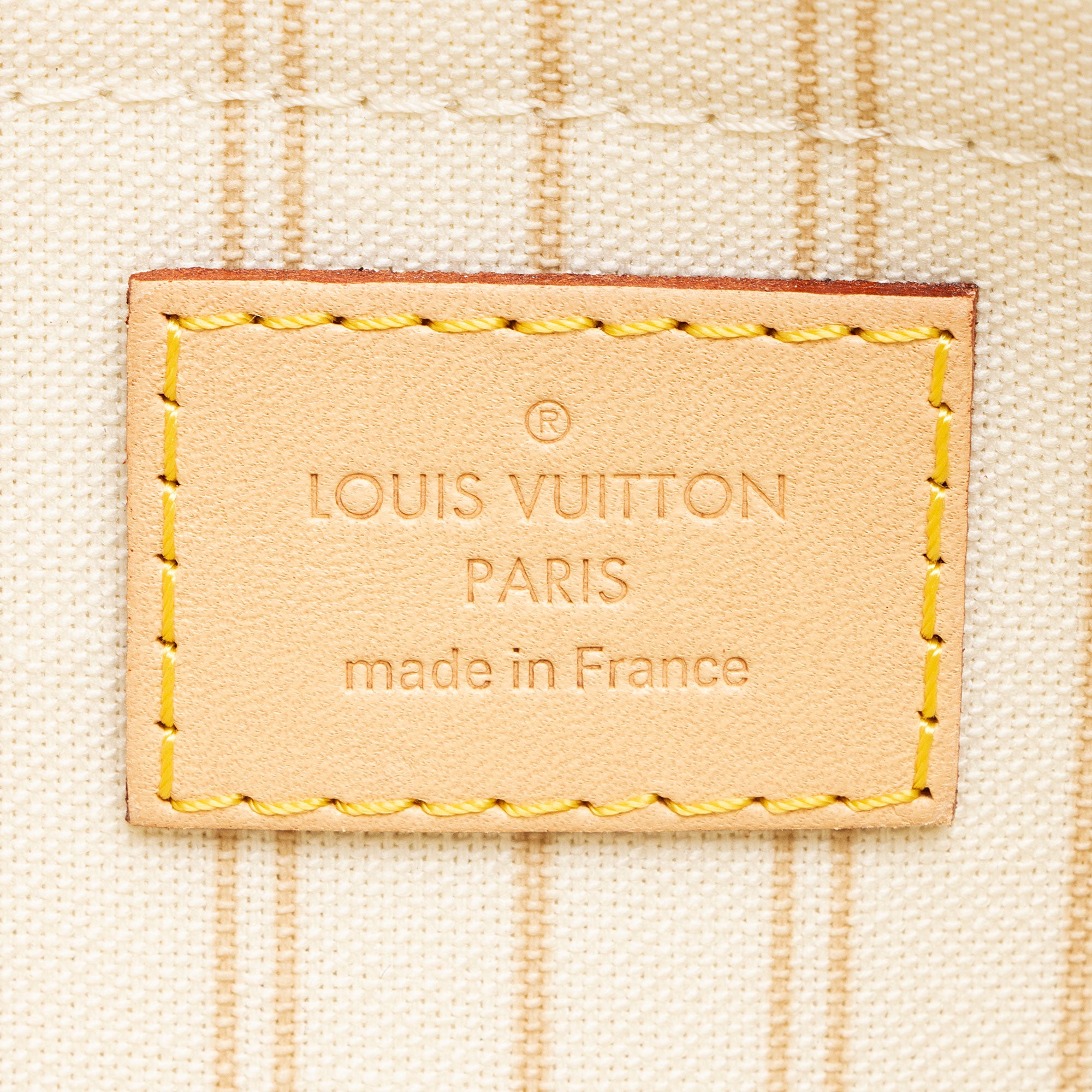Louis Vuitton Damier Azur Neverfull MM Pochette