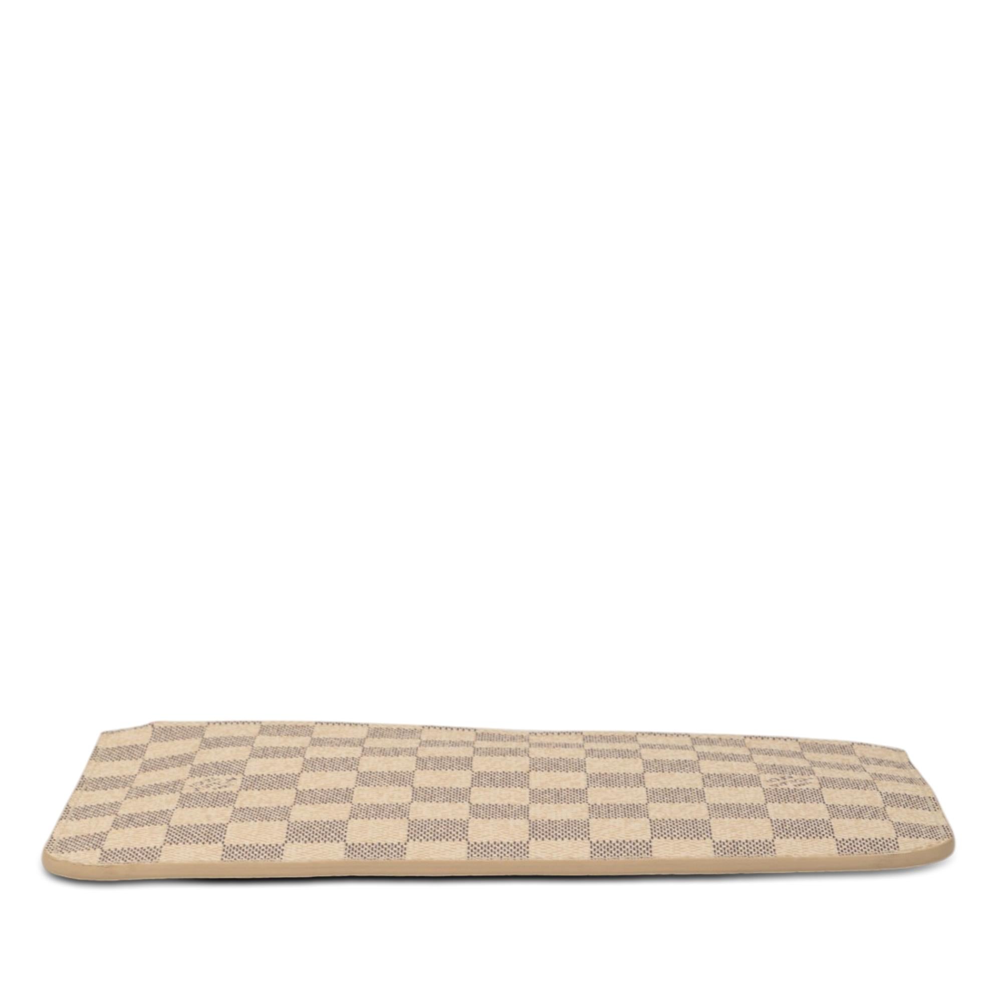 Louis Vuitton Damier Azur Neverfull MM Pouch