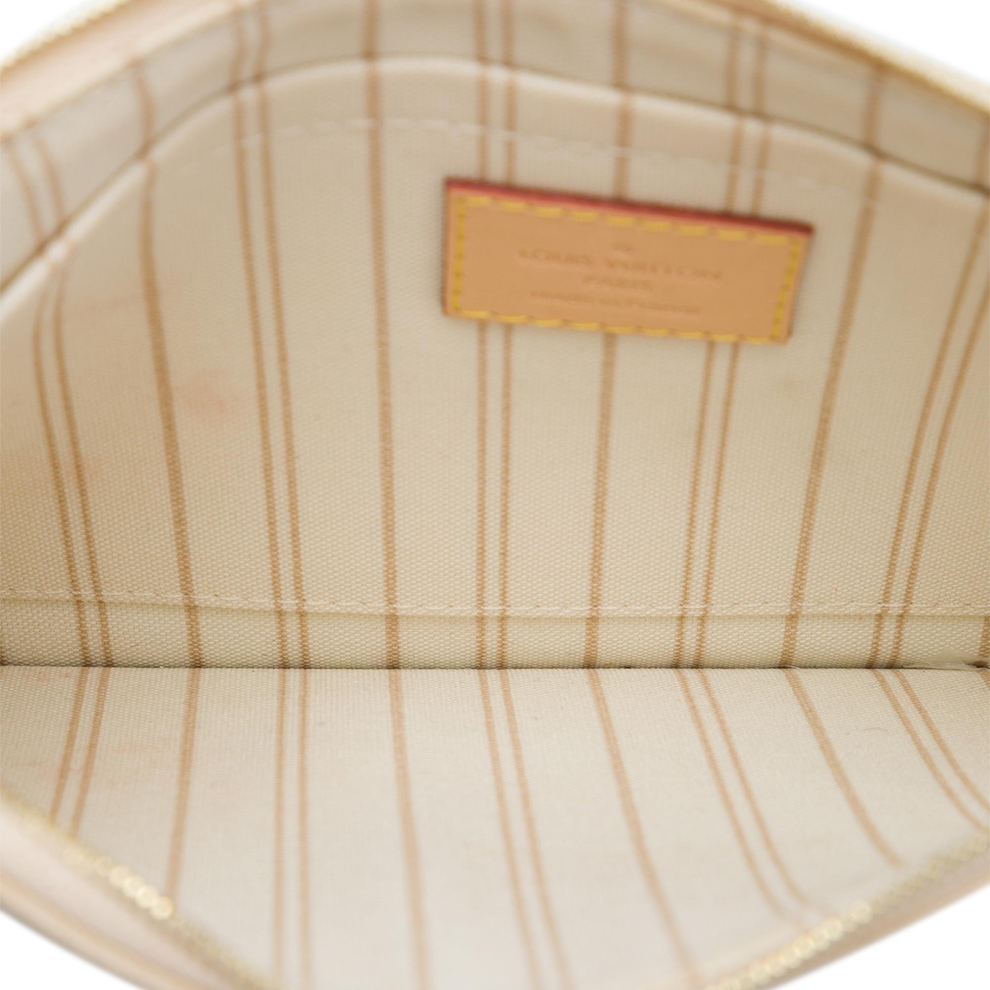 Louis Vuitton Damier Azur Neverfull MM Pouch