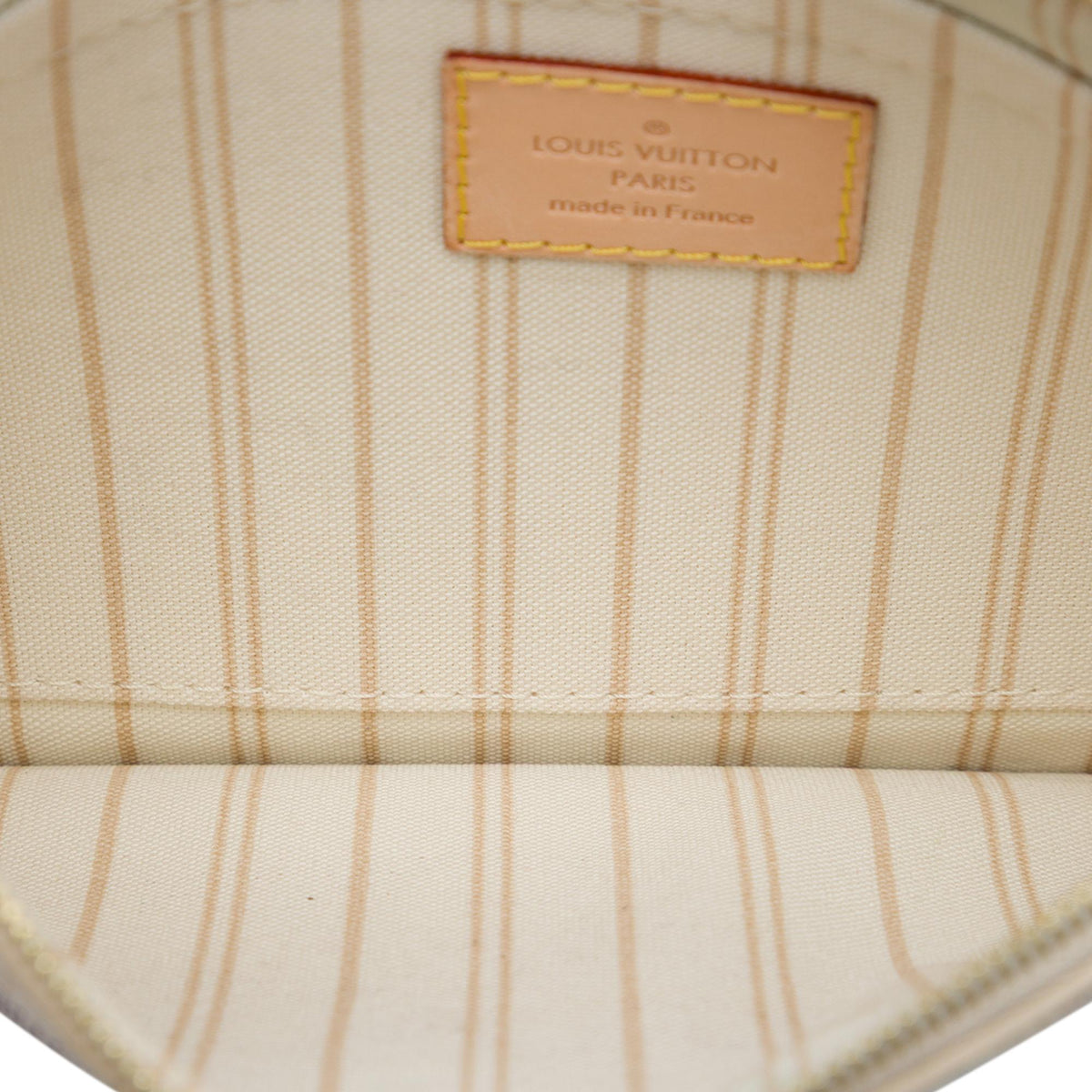 Louis Vuitton Damier Azur Neverfull MM Pouch