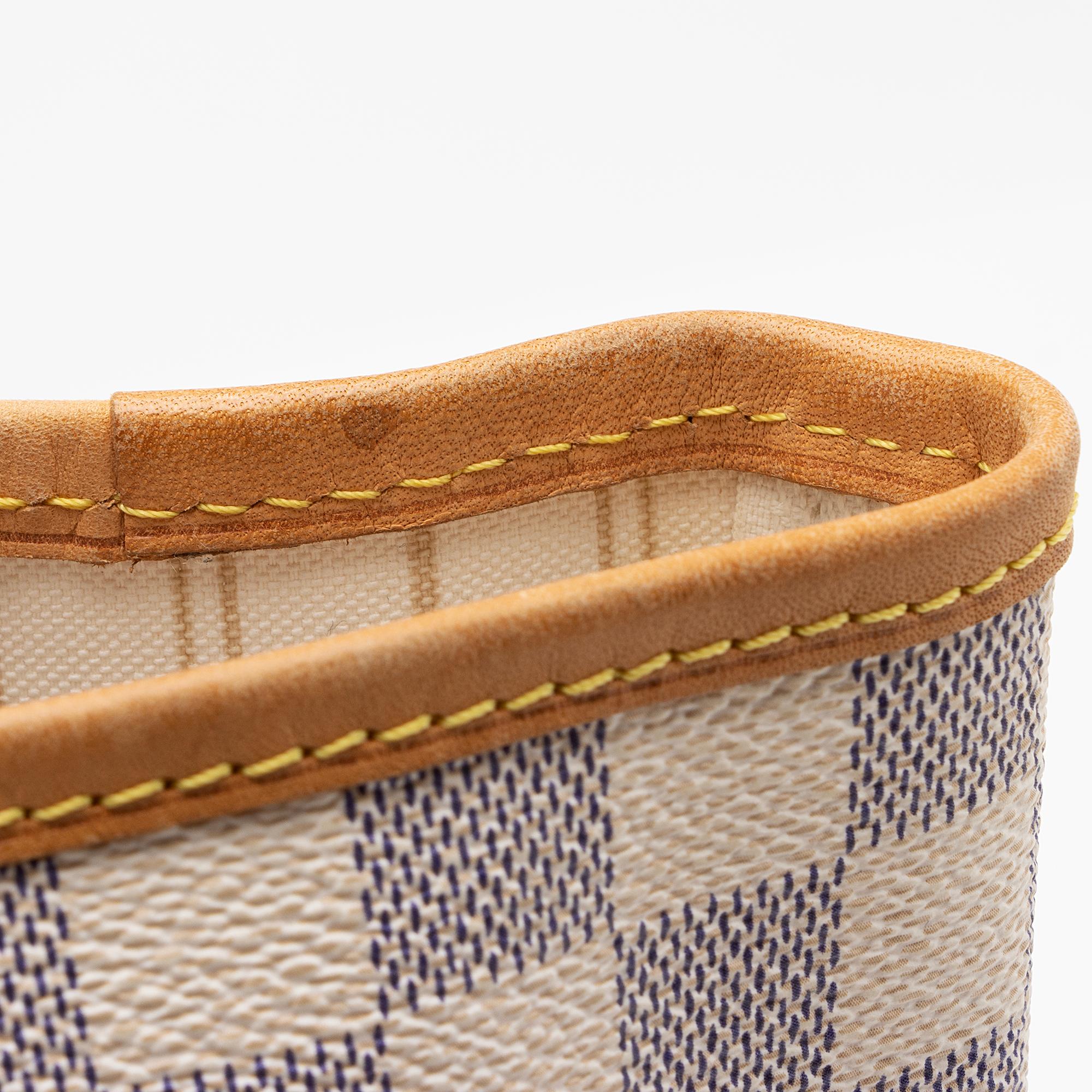 Louis Vuitton Damier Azur Neverfull MM Tote (SHF-wZhA3t)