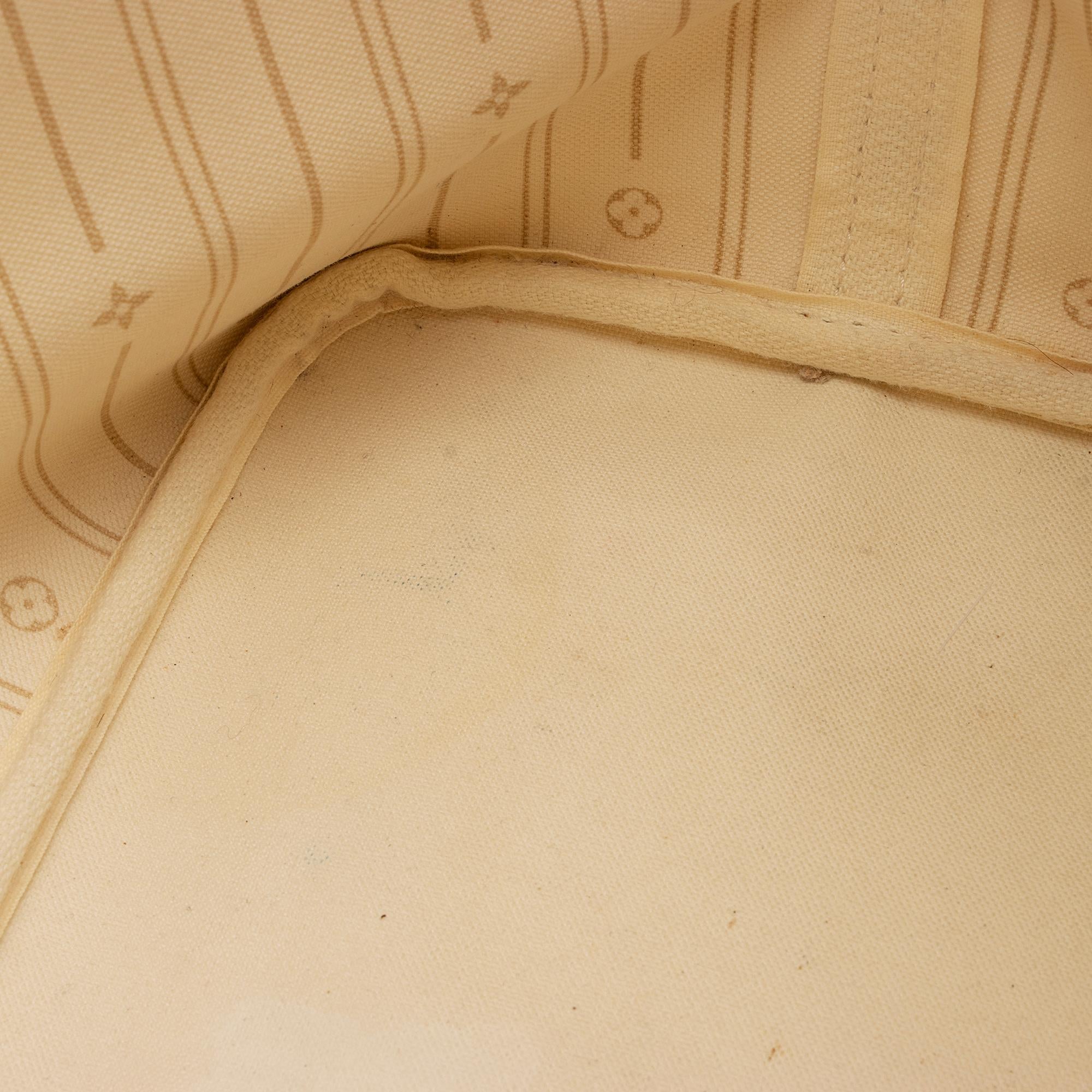 Louis Vuitton Damier Azur Neverfull MM Tote (SHF-bsFsnX)