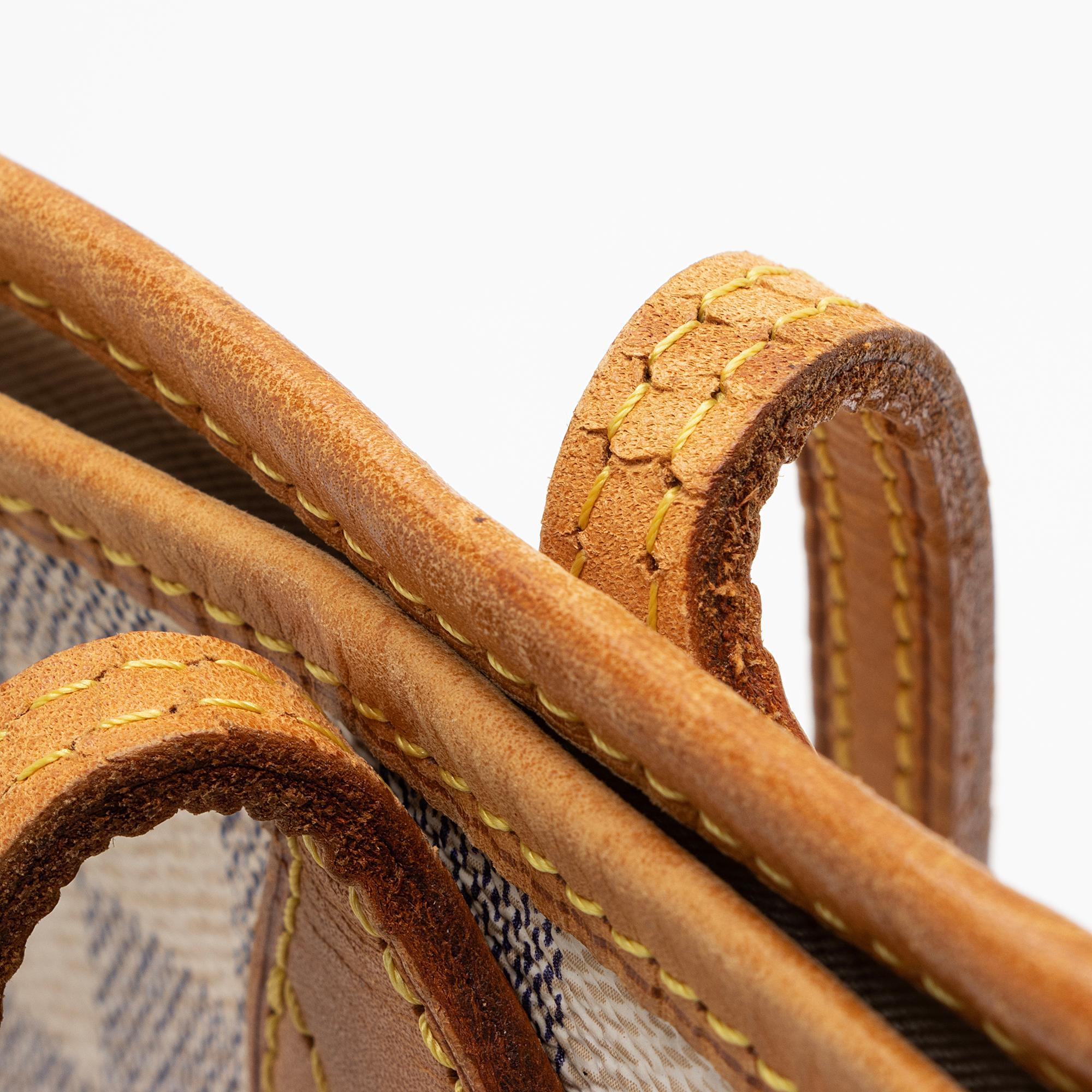 Louis Vuitton Damier Azur Neverfull MM Tote (SHF-bsFsnX)